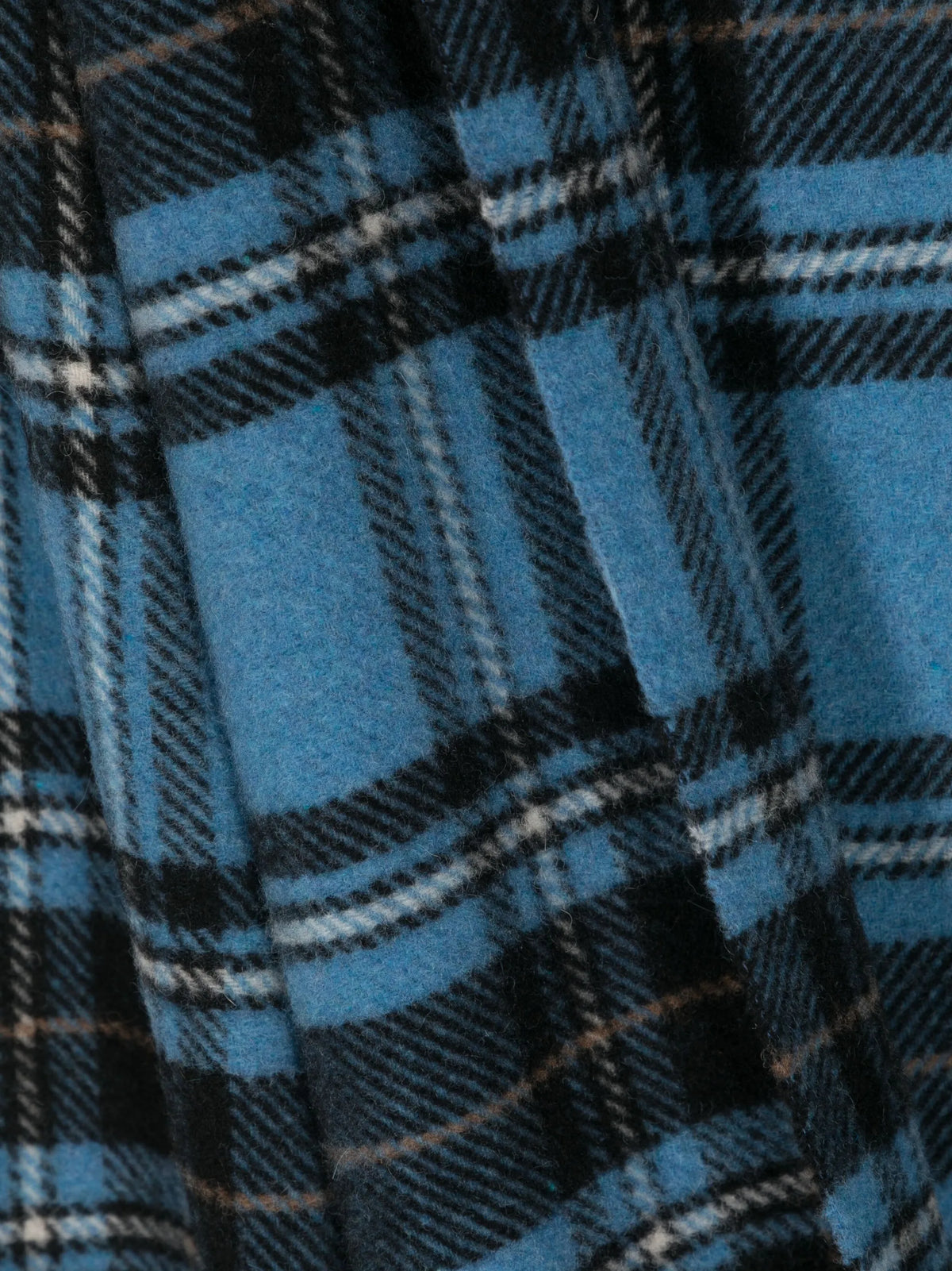 logo-patch check-pattern scarf