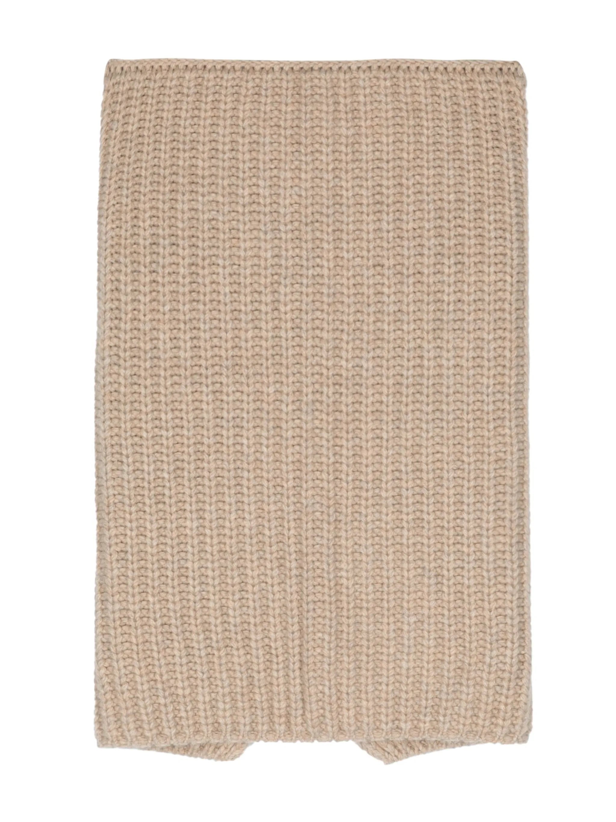 chunky cashmere knit snood