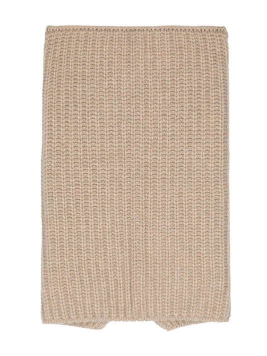 chunky cashmere knit snood