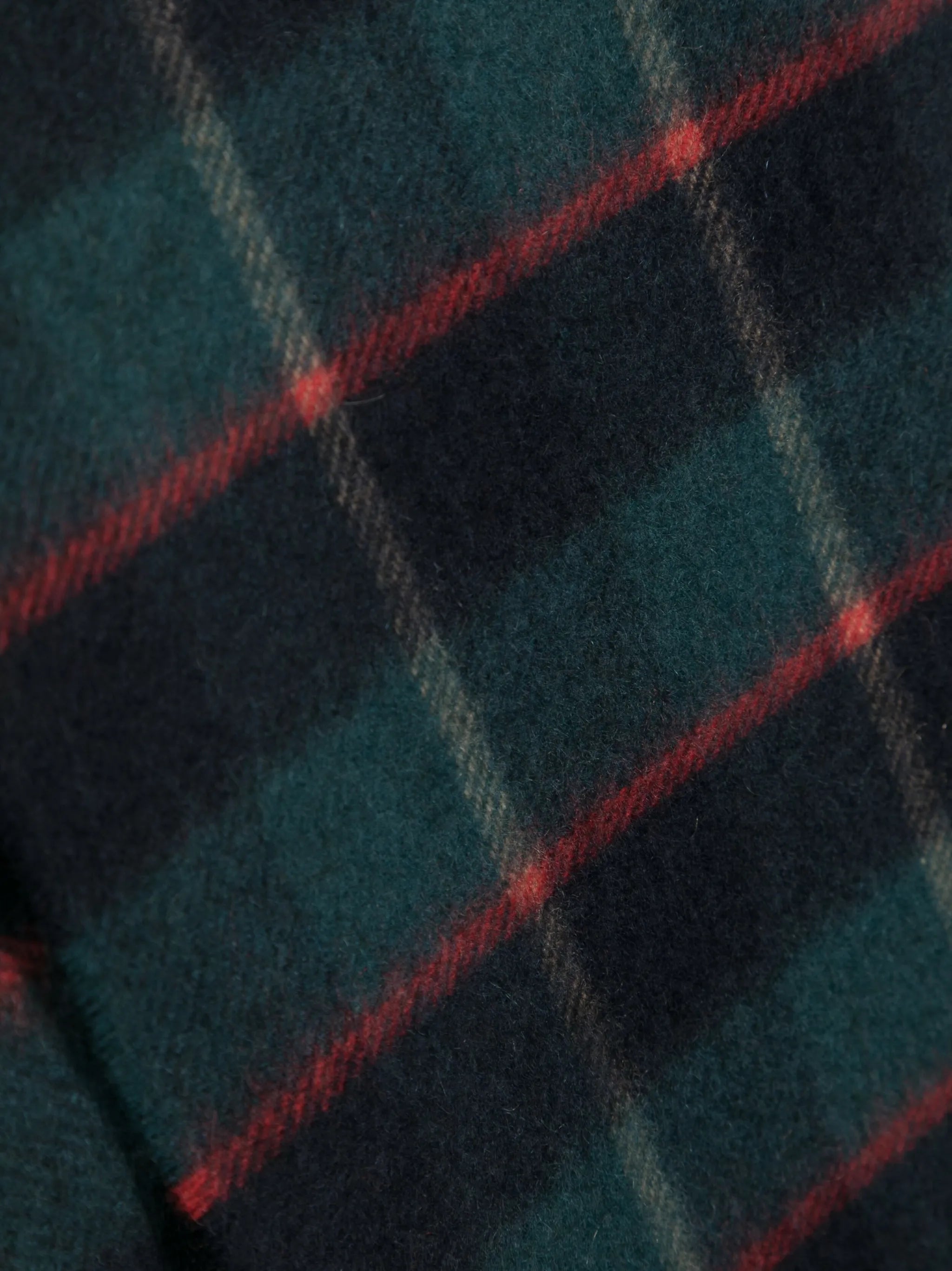 tartan cashmere scarf