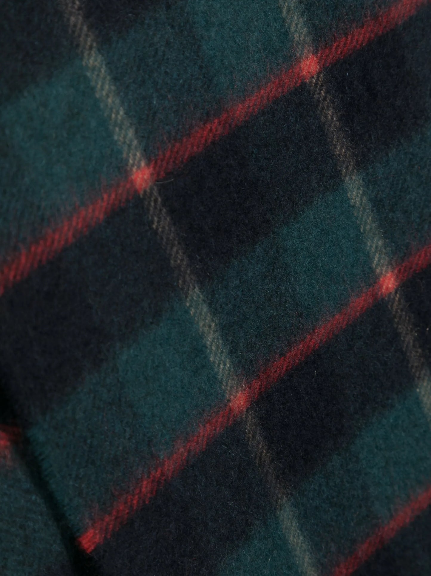 tartan cashmere scarf