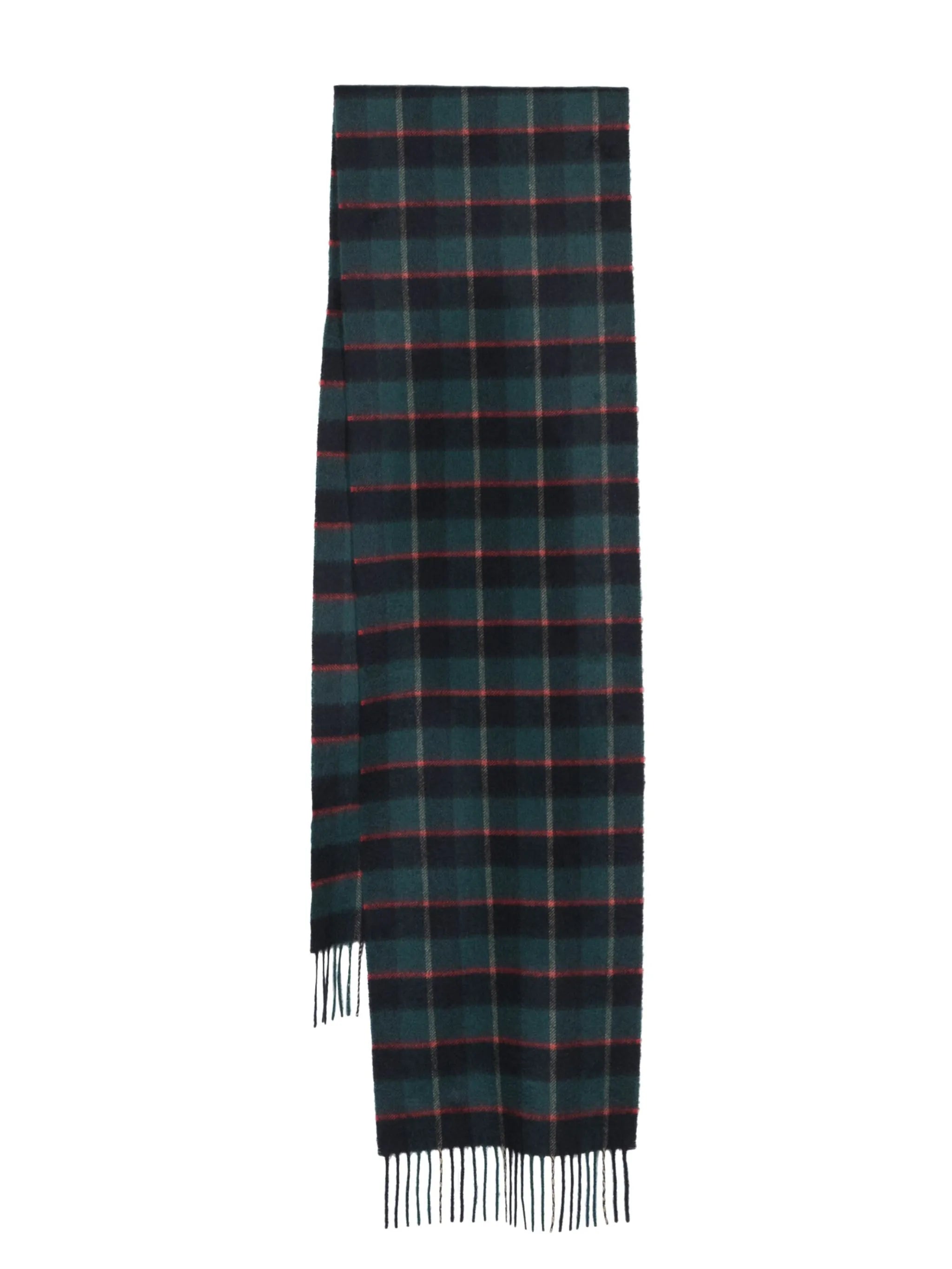 tartan cashmere scarf