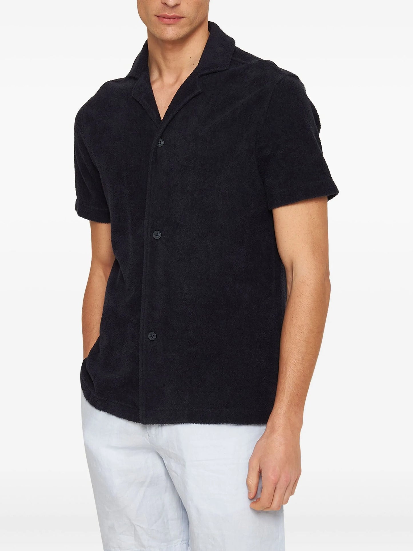Howell cotton towelling shirt