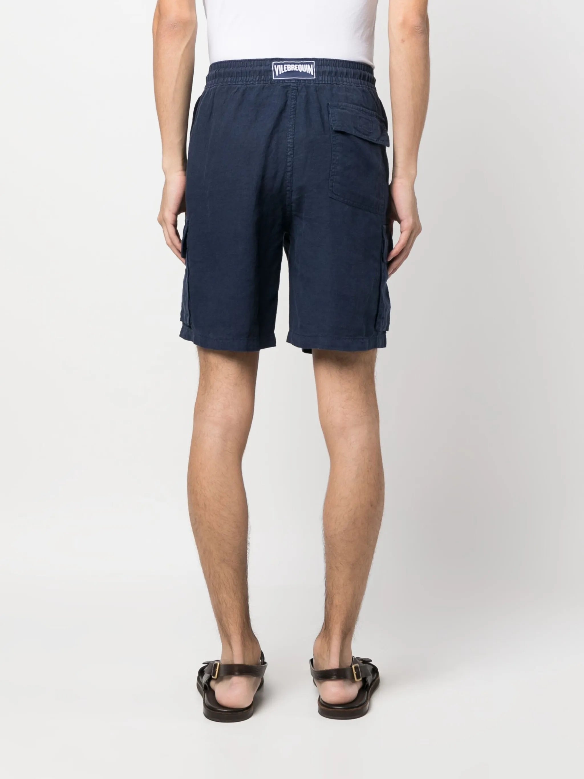 linen cargo shorts