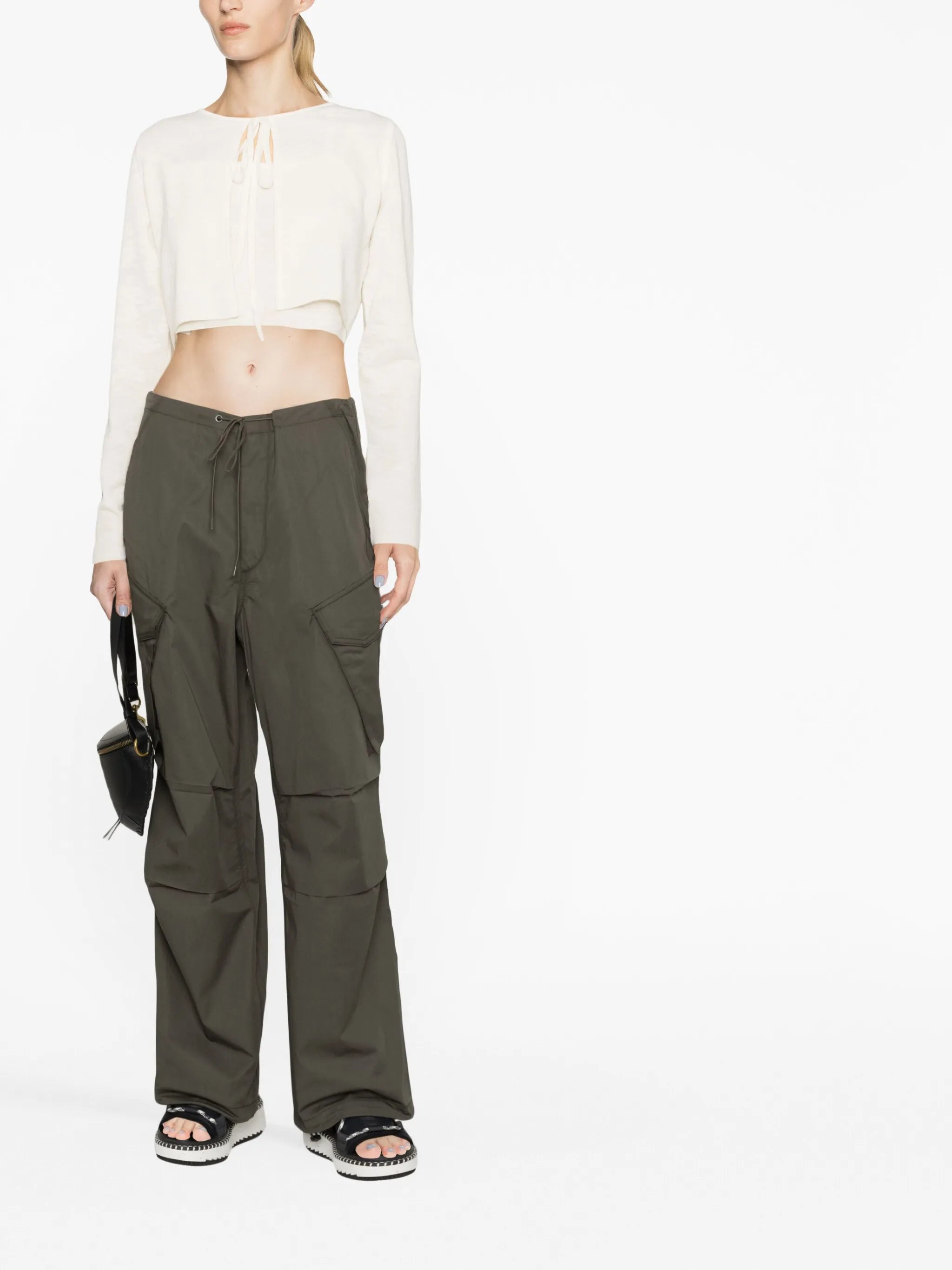 Ginerva cotton cargo trousers