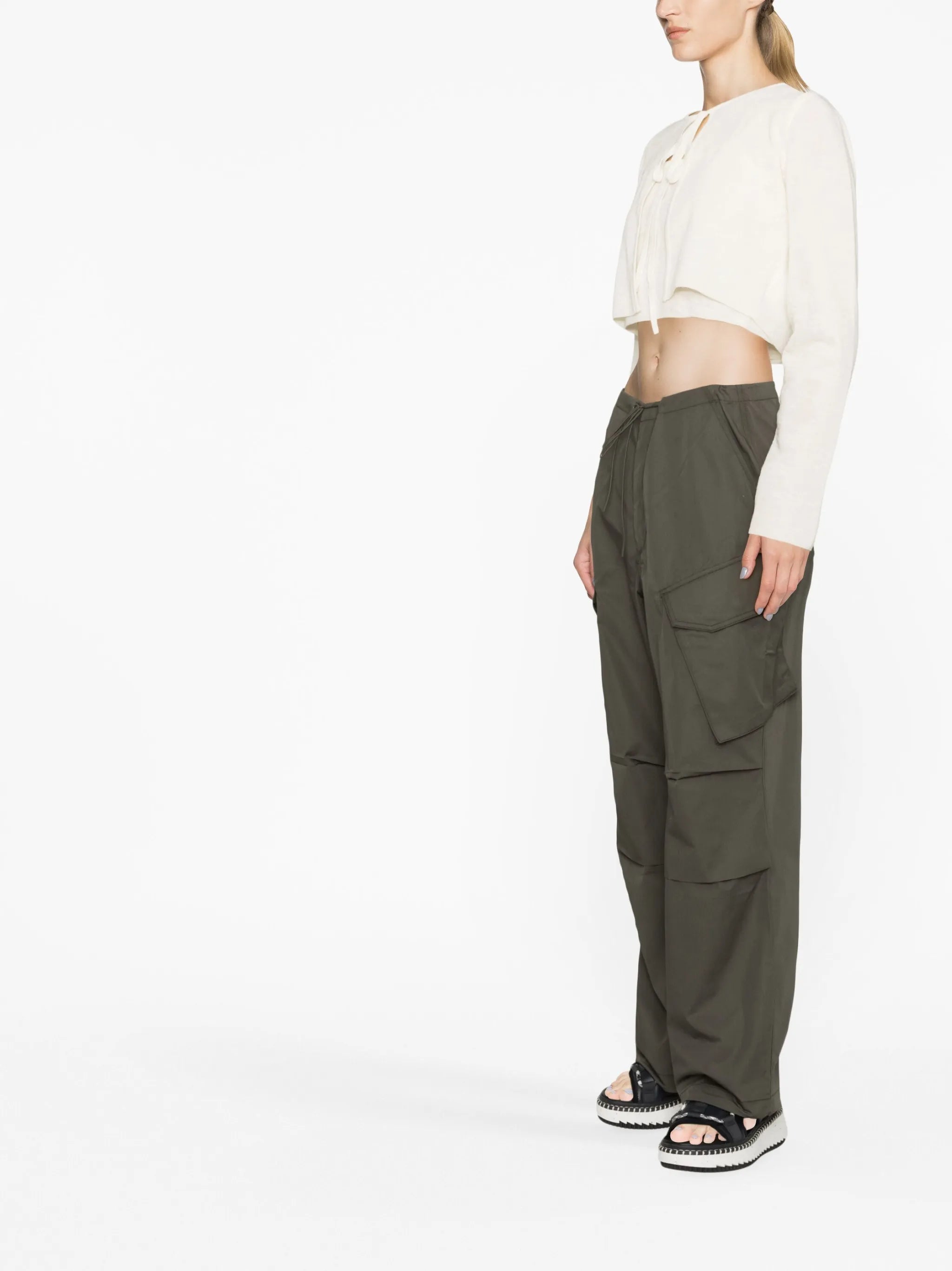 Ginerva cotton cargo trousers
