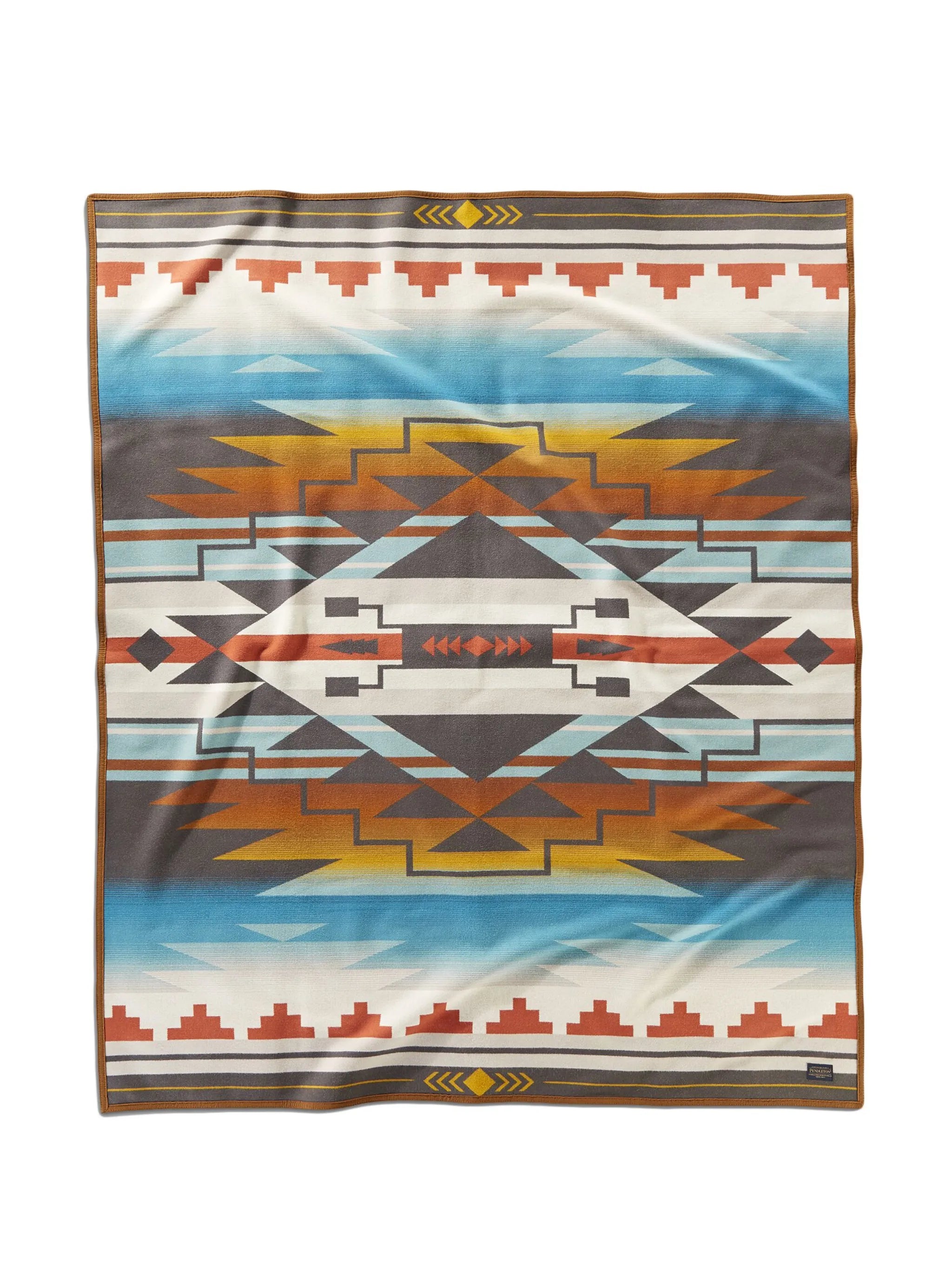 x Nike geometric-print blanket