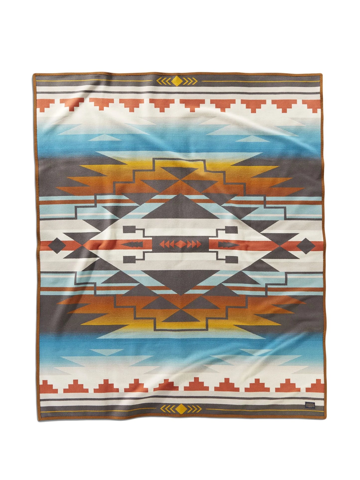 x Nike geometric-print blanket
