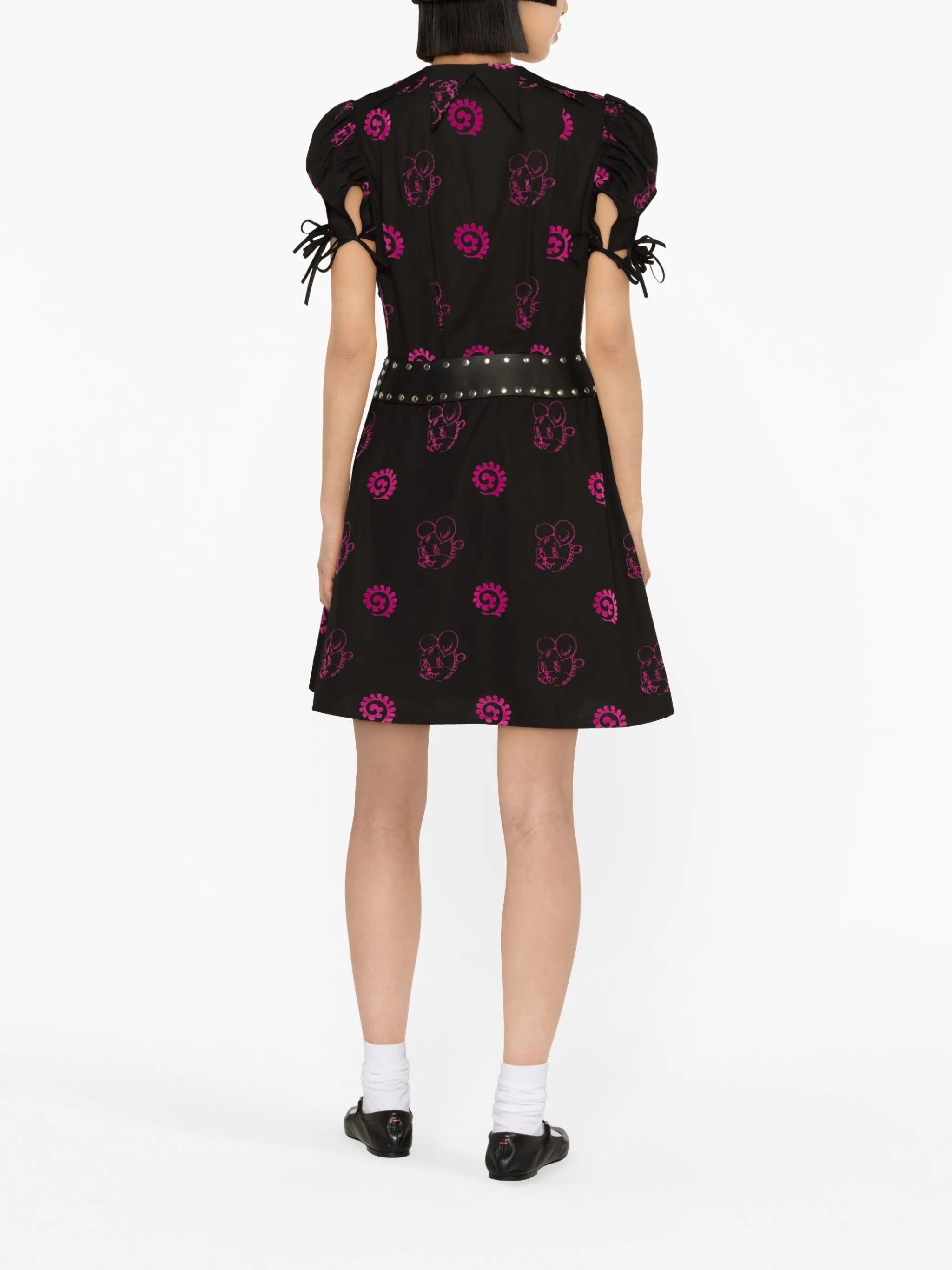 printed organic cotton minidress