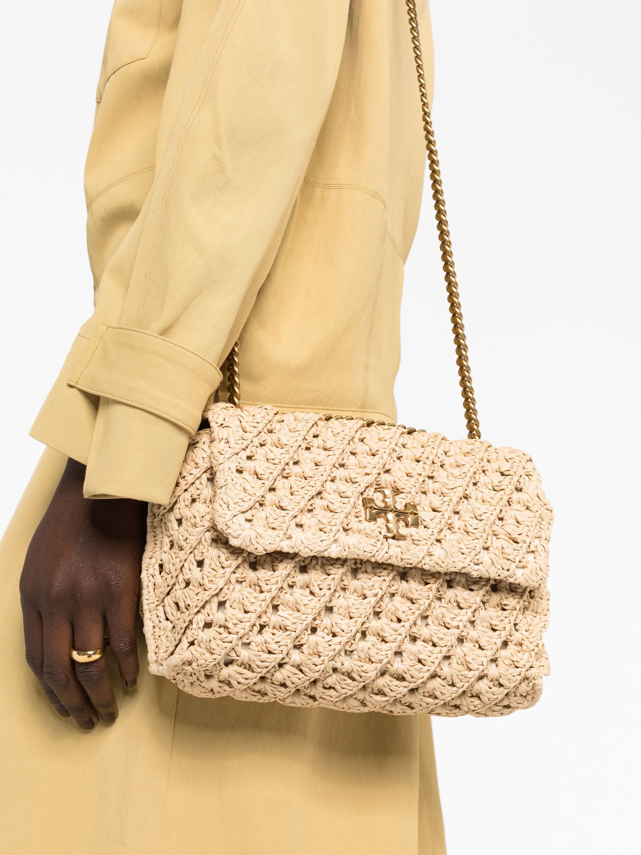 small Kira crochet convertible shoulder bag