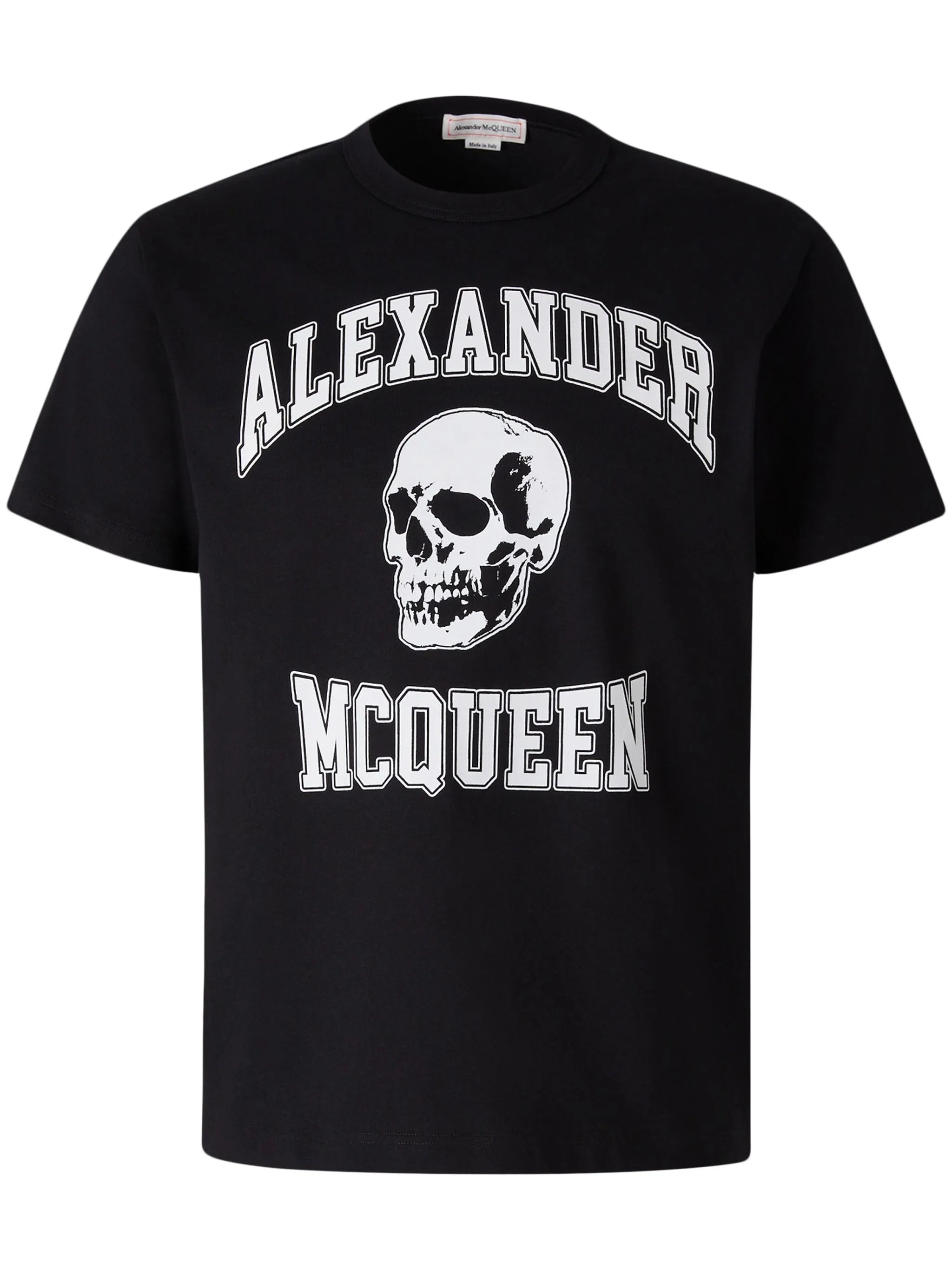 skull logo-print T-shirt