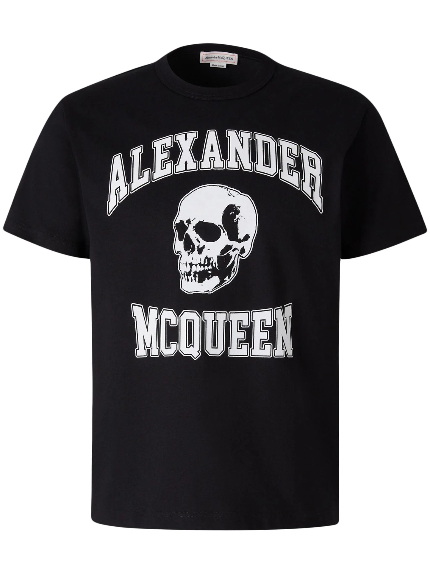 skull logo-print T-shirt