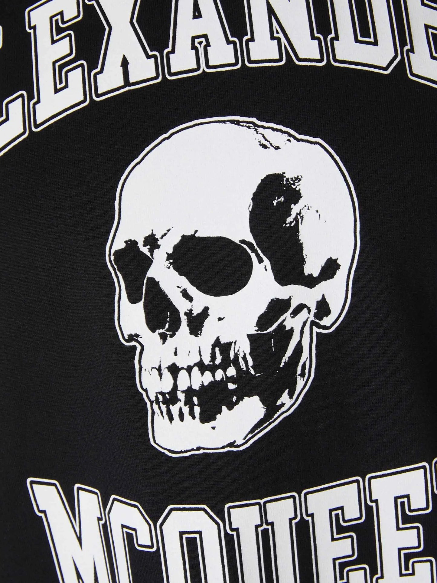 skull logo-print T-shirt