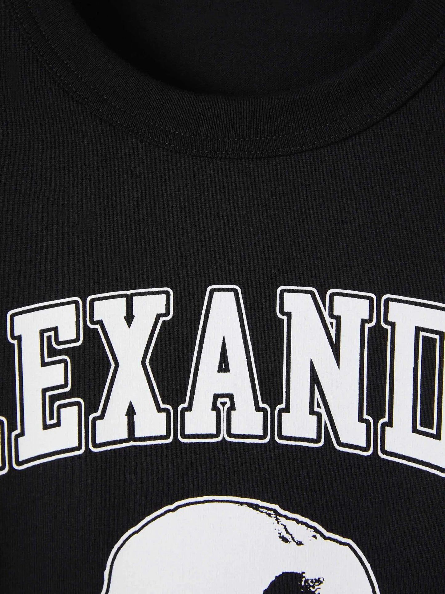 skull logo-print T-shirt