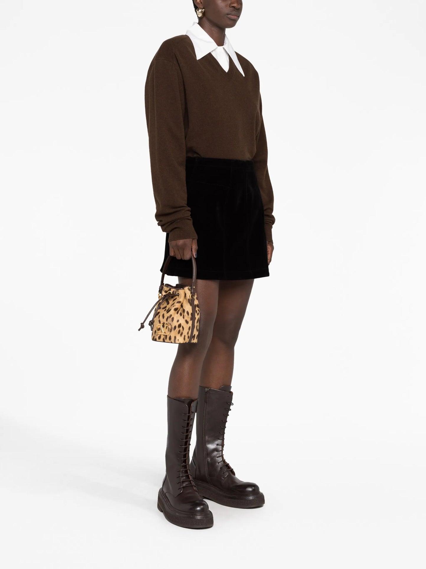 VLogo Signature mini bucket bag