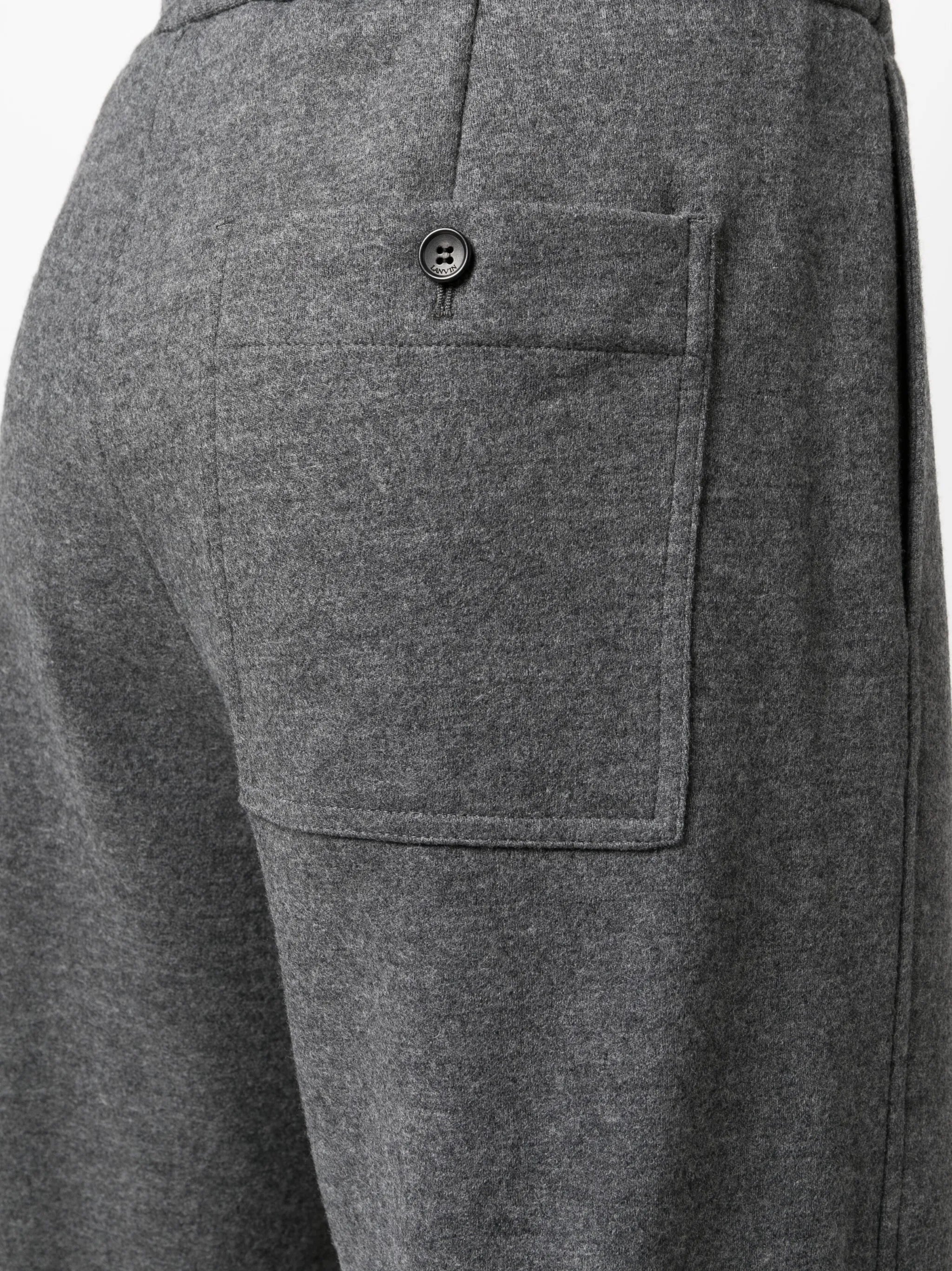 high-rise straight-leg trousers