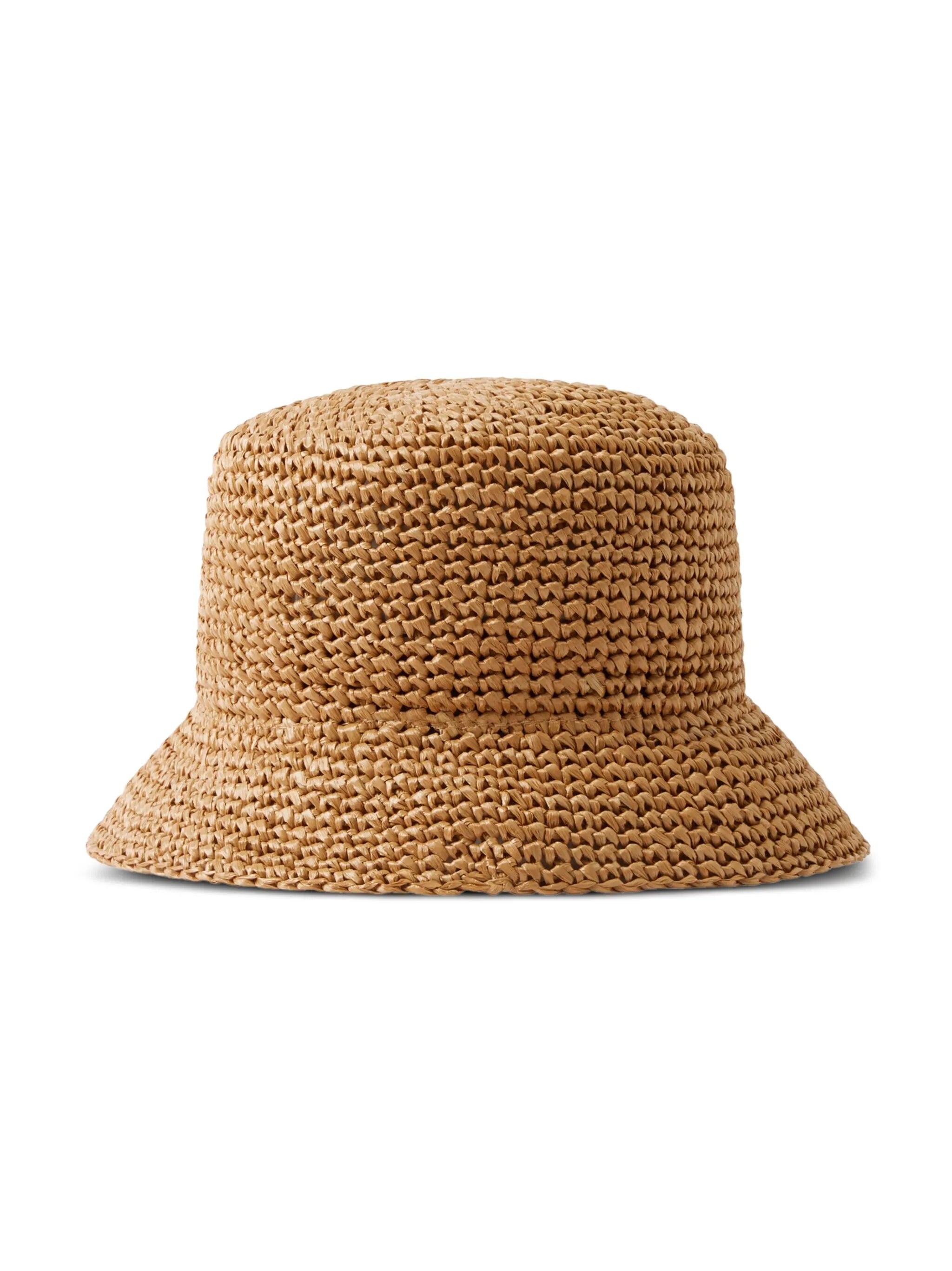 TB monogram-patch bucket hat
