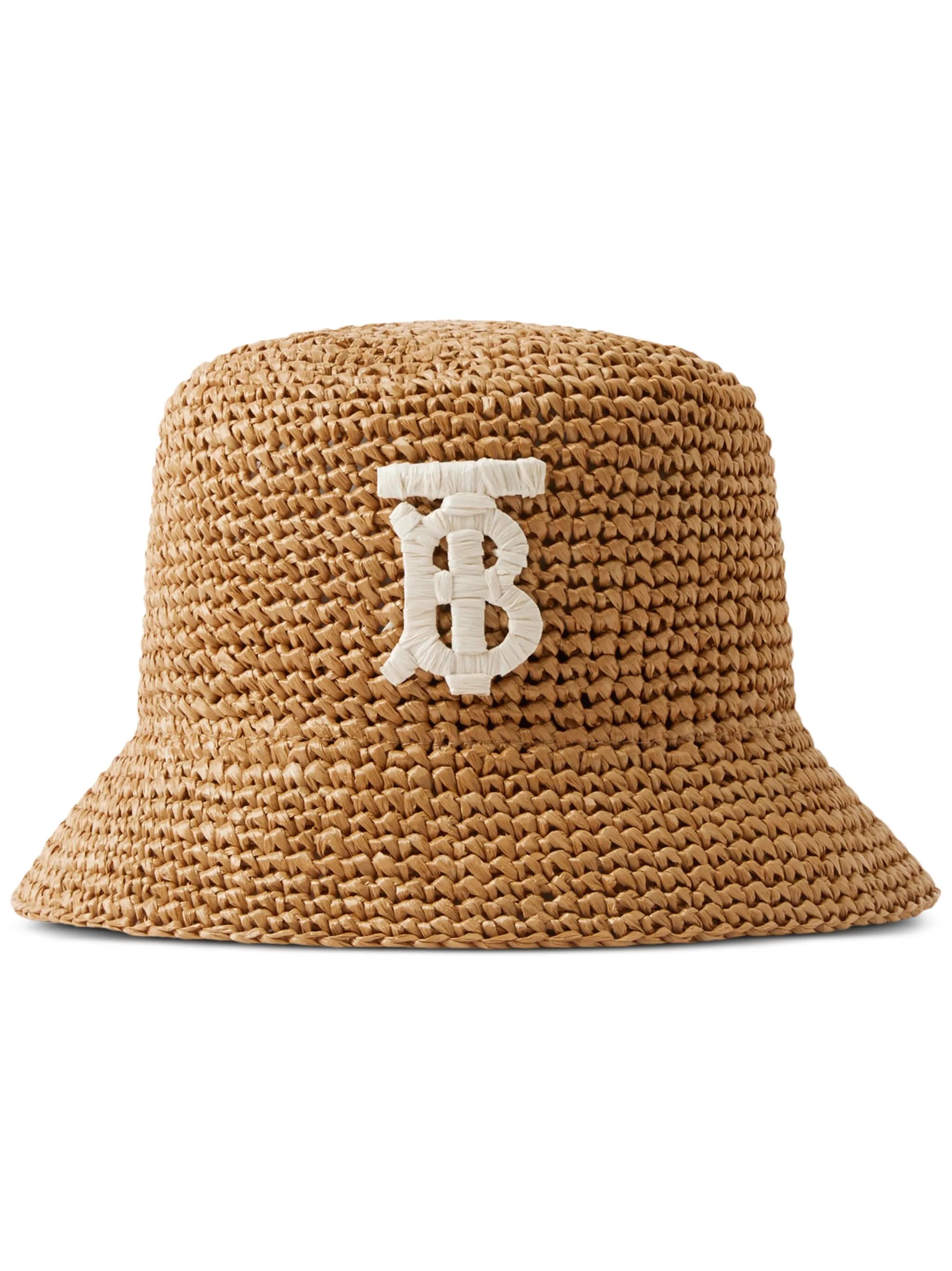 TB monogram-patch bucket hat