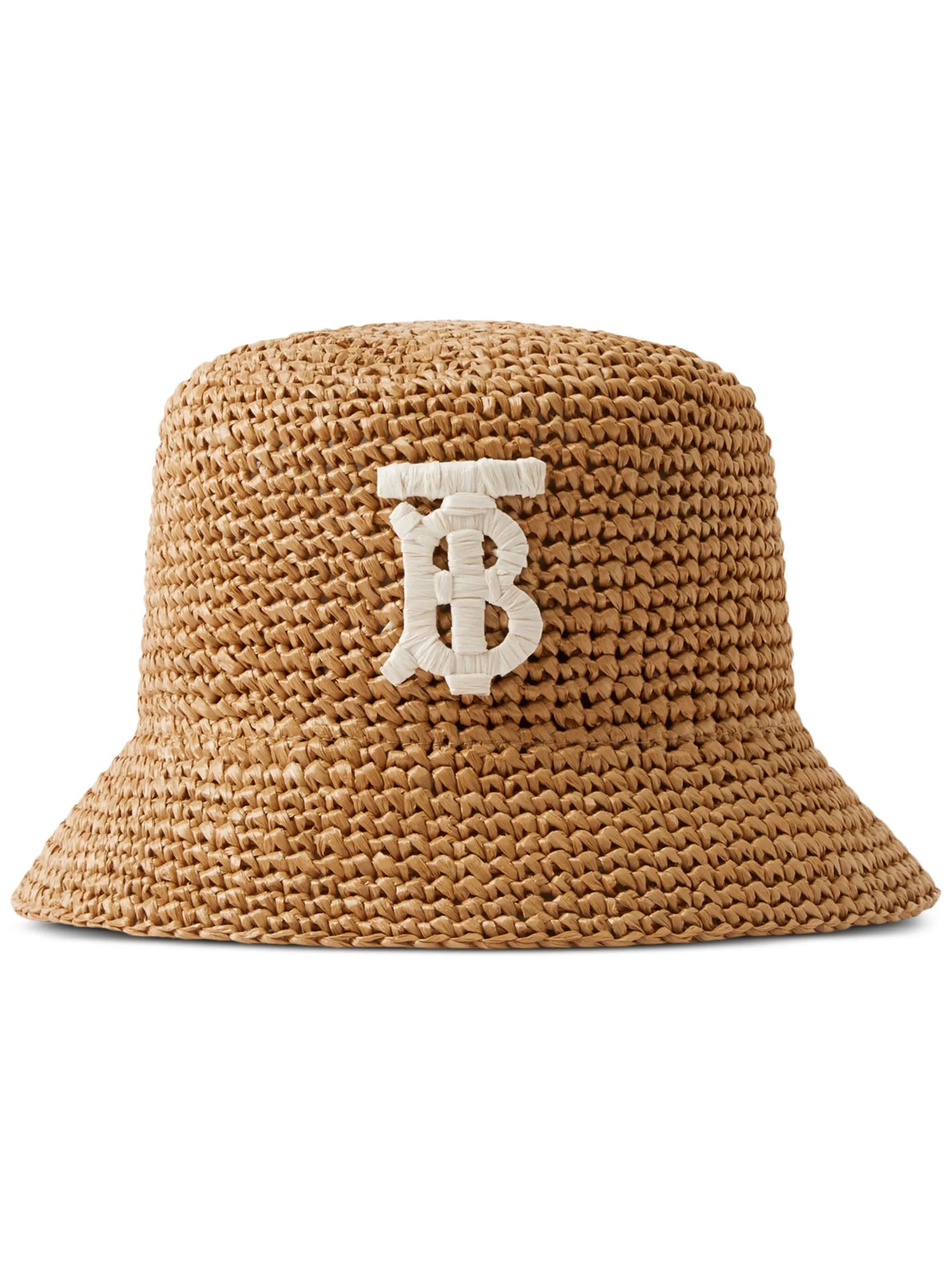 TB monogram-patch bucket hat