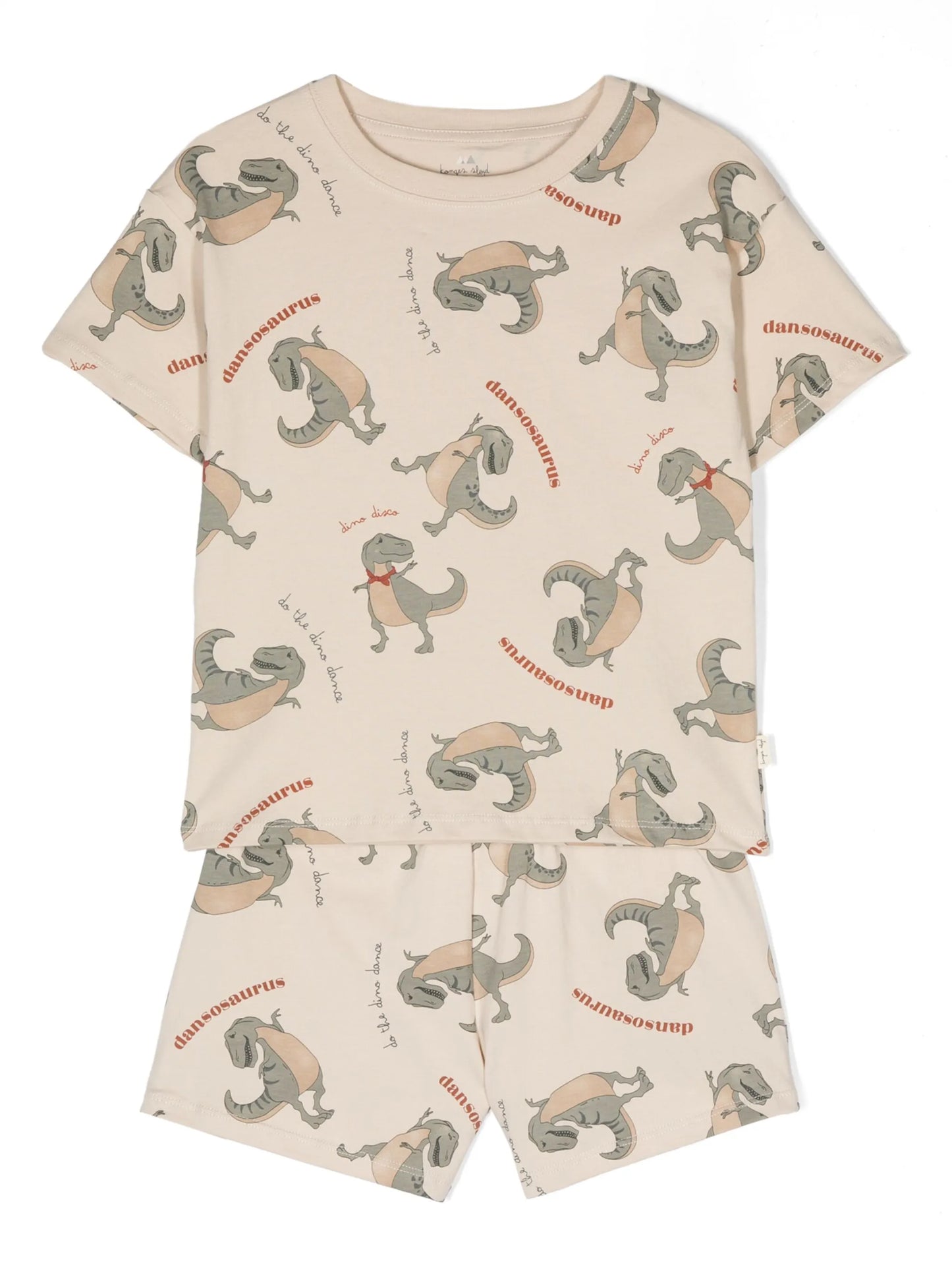 dinosaur printed set