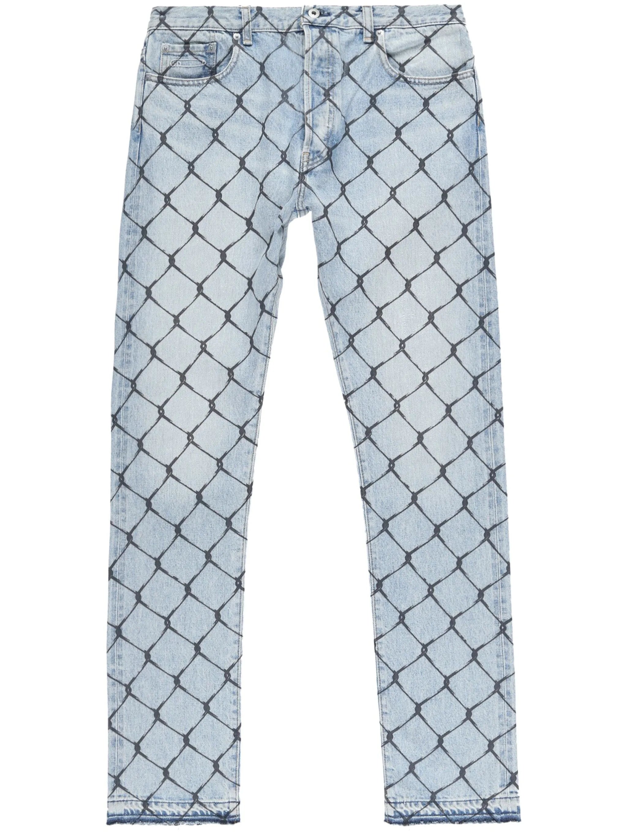 Cage slim-leg jeans