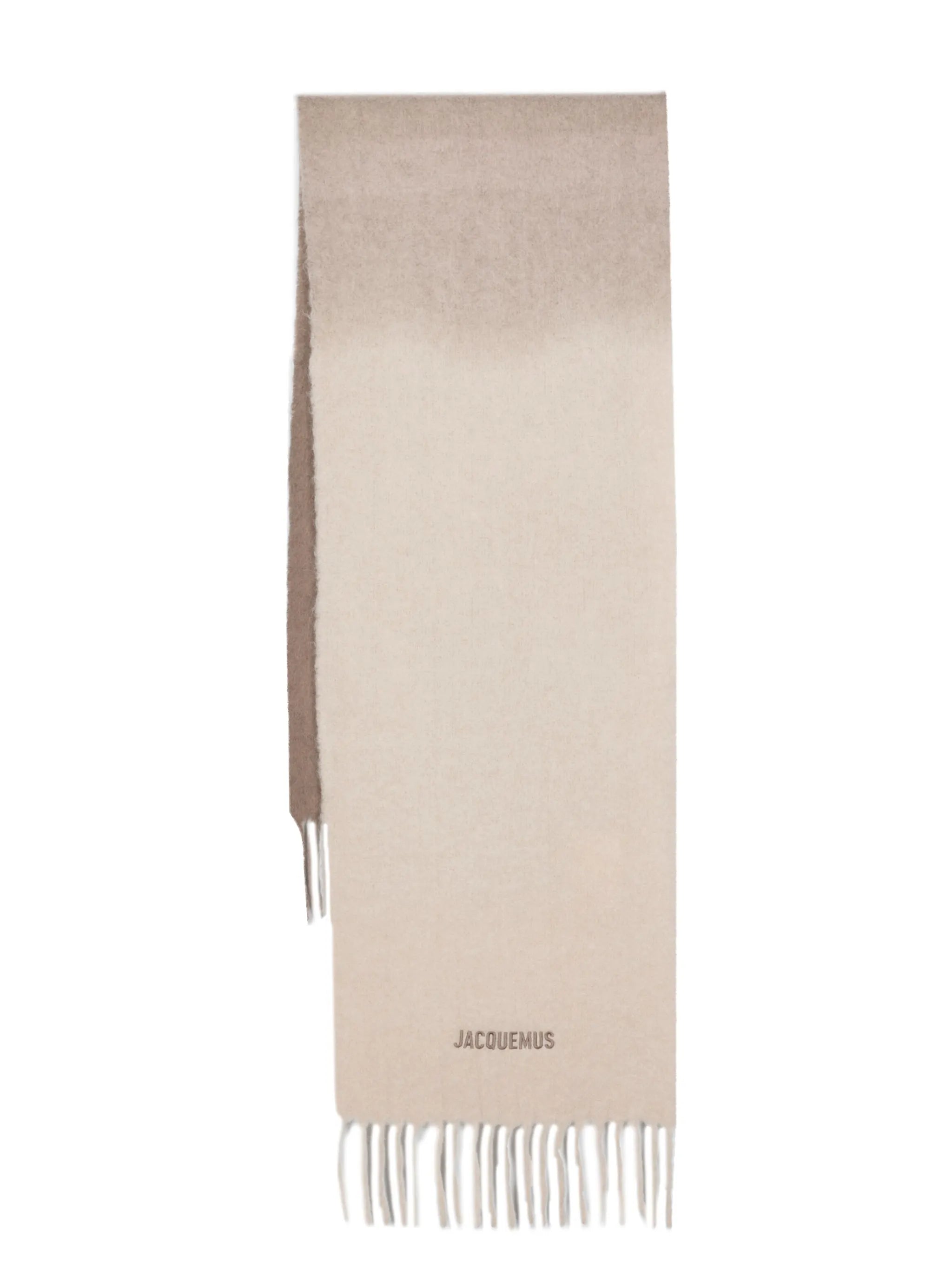 L'Echarpe Moisson gradient-effect scarf