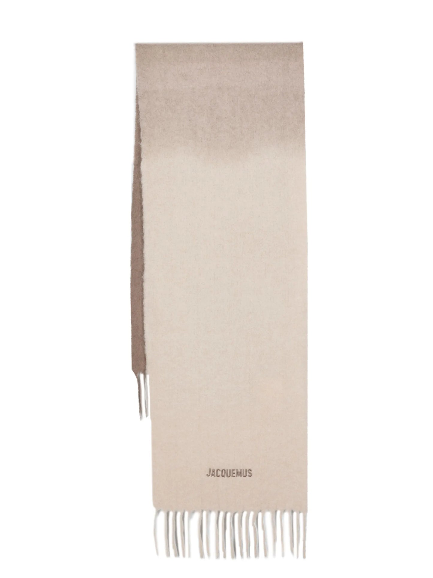 L'Echarpe Moisson gradient-effect scarf
