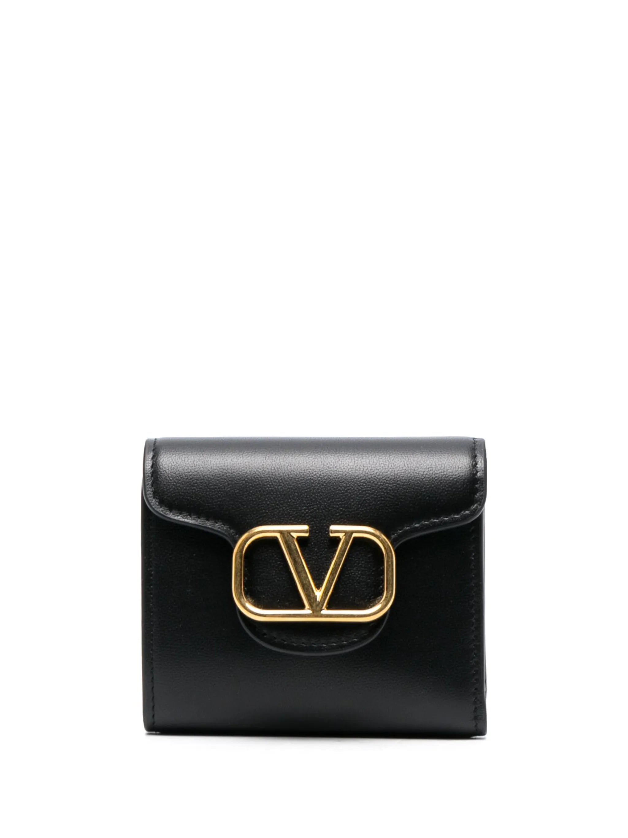 VLogo Signature leather wallet