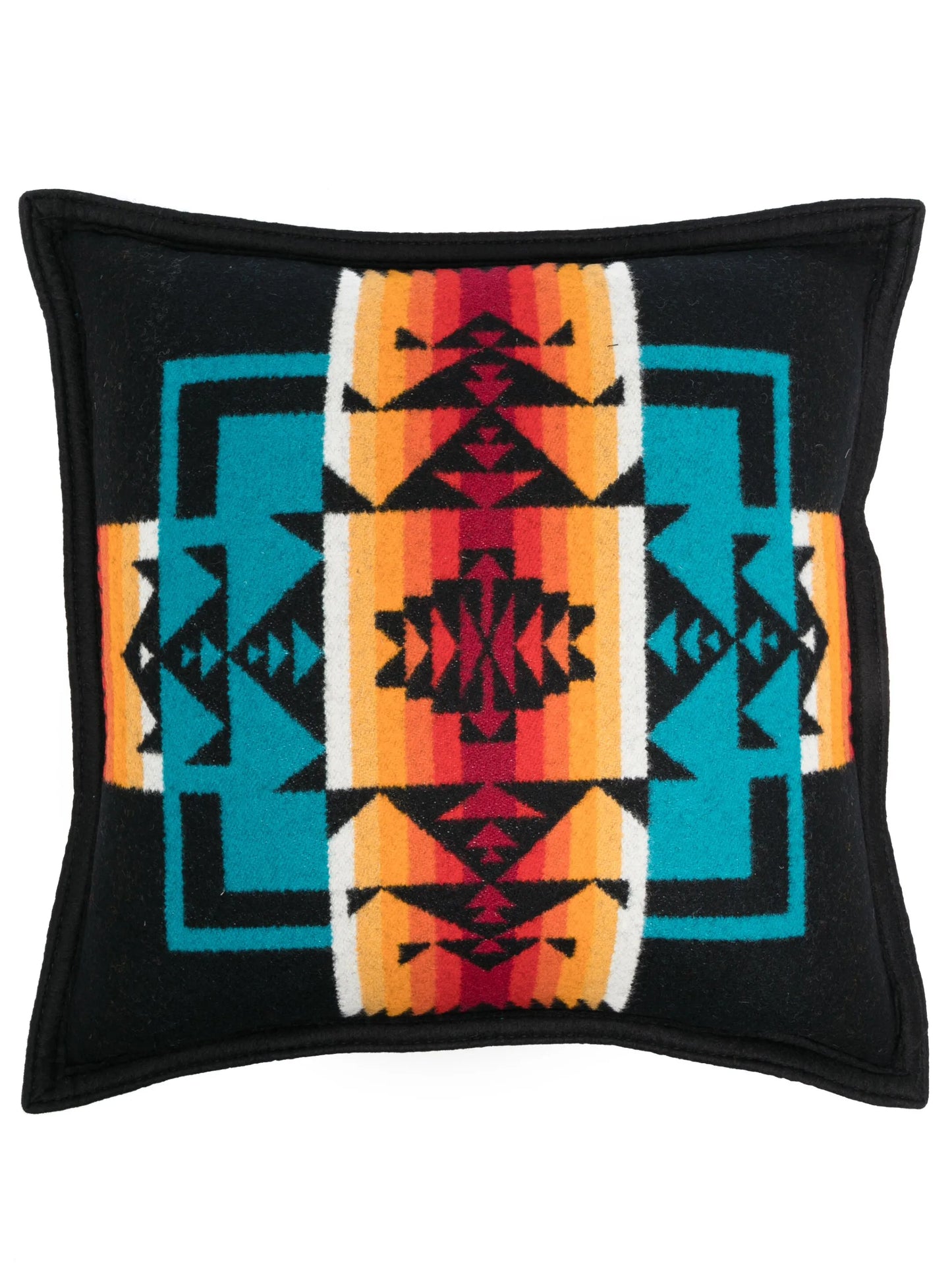 Chief Joseph abstract-pattern cushion