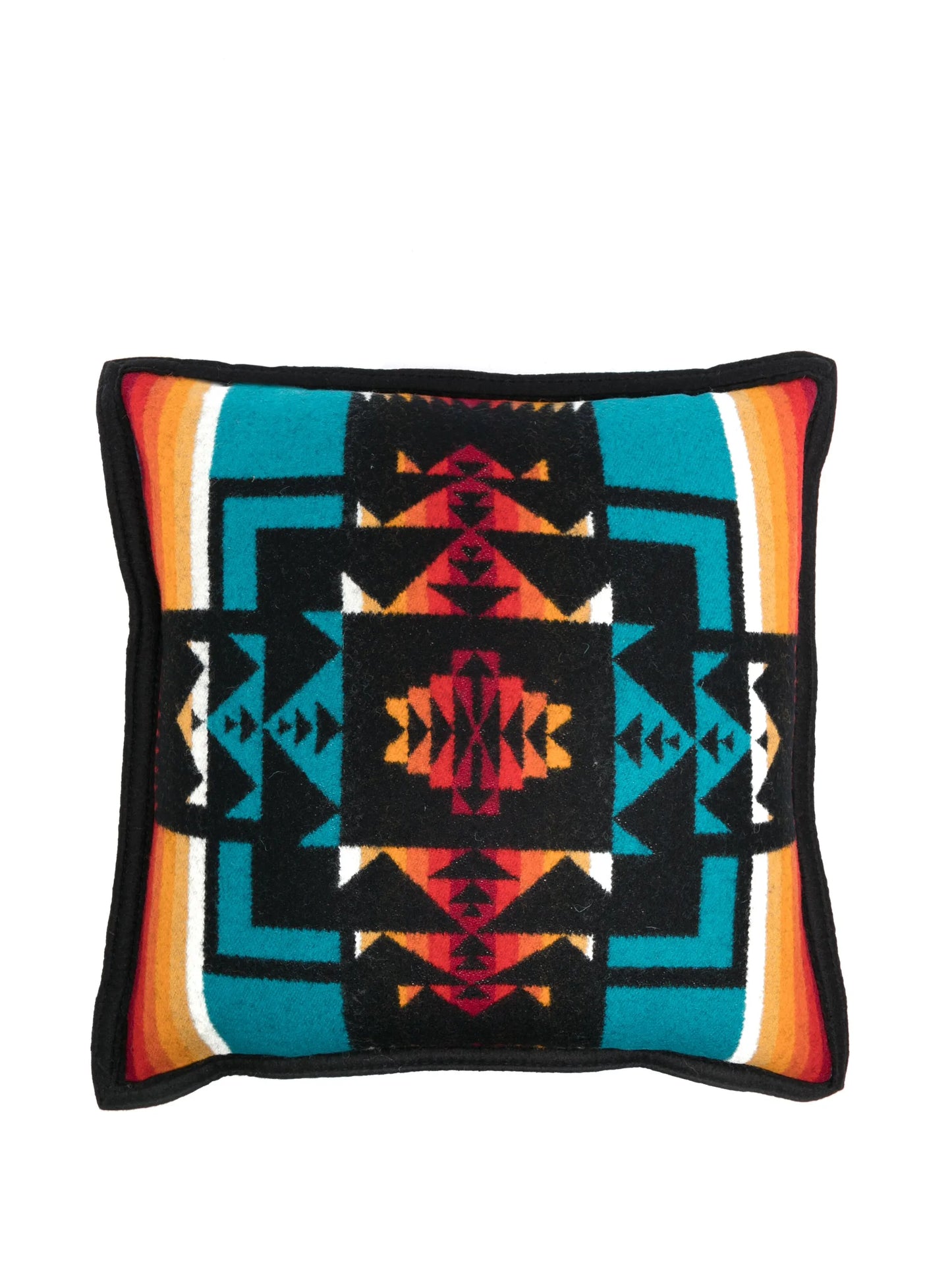 Chief Joseph abstract-pattern cushion