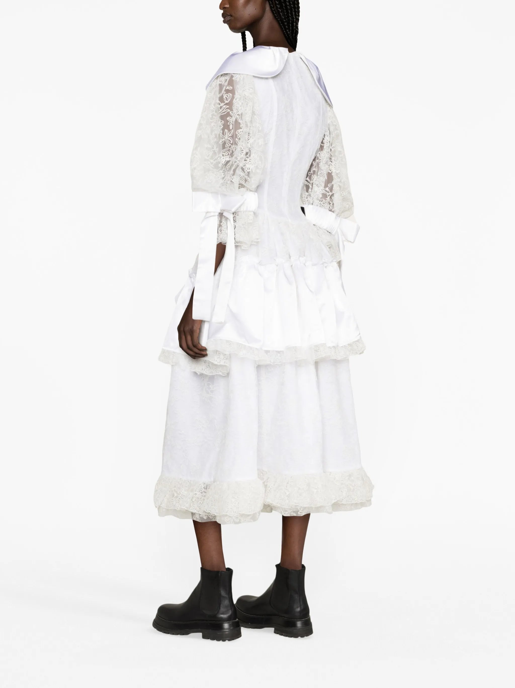 Hoop midi dress