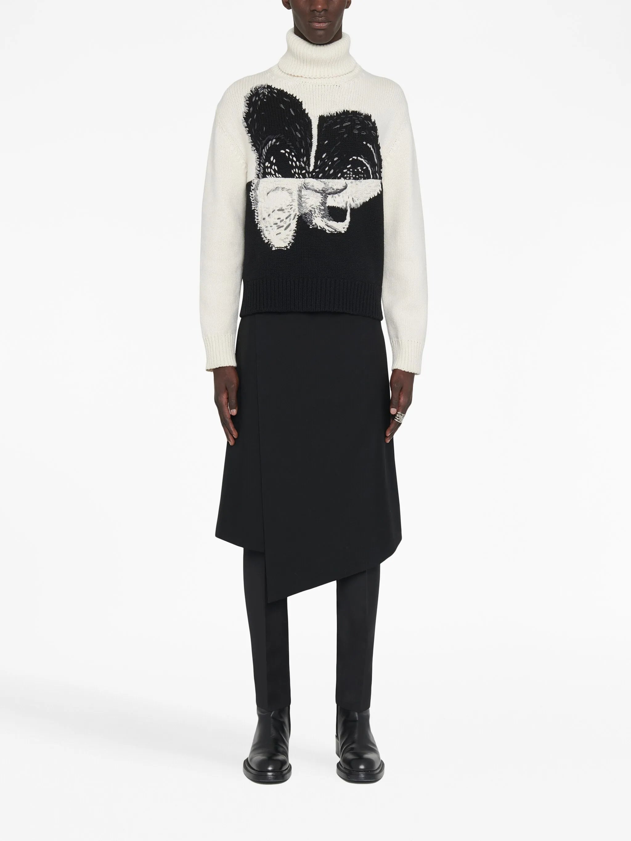 spliced orchid jumper