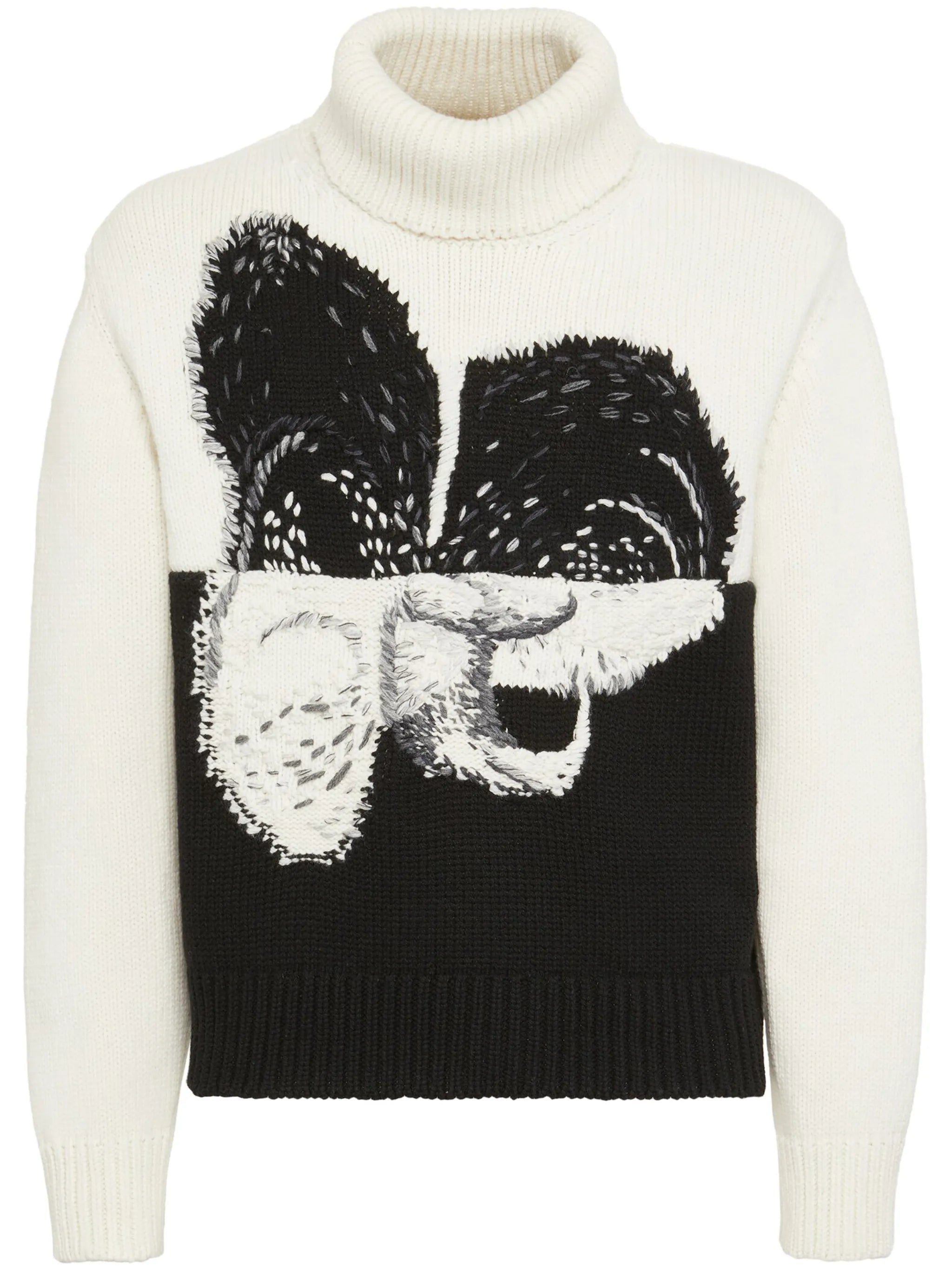 spliced orchid jumper