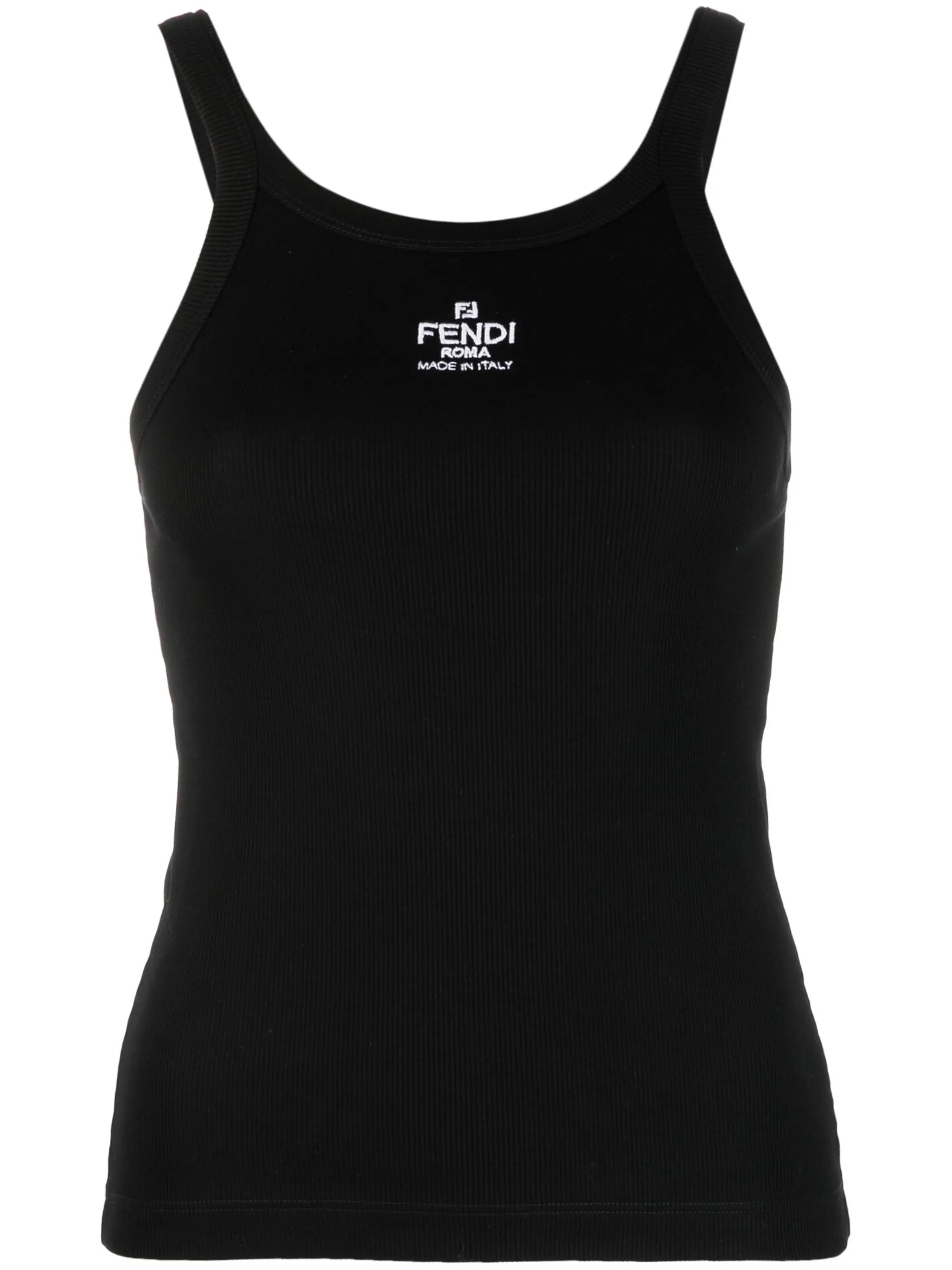 sleeveless cotton tank top