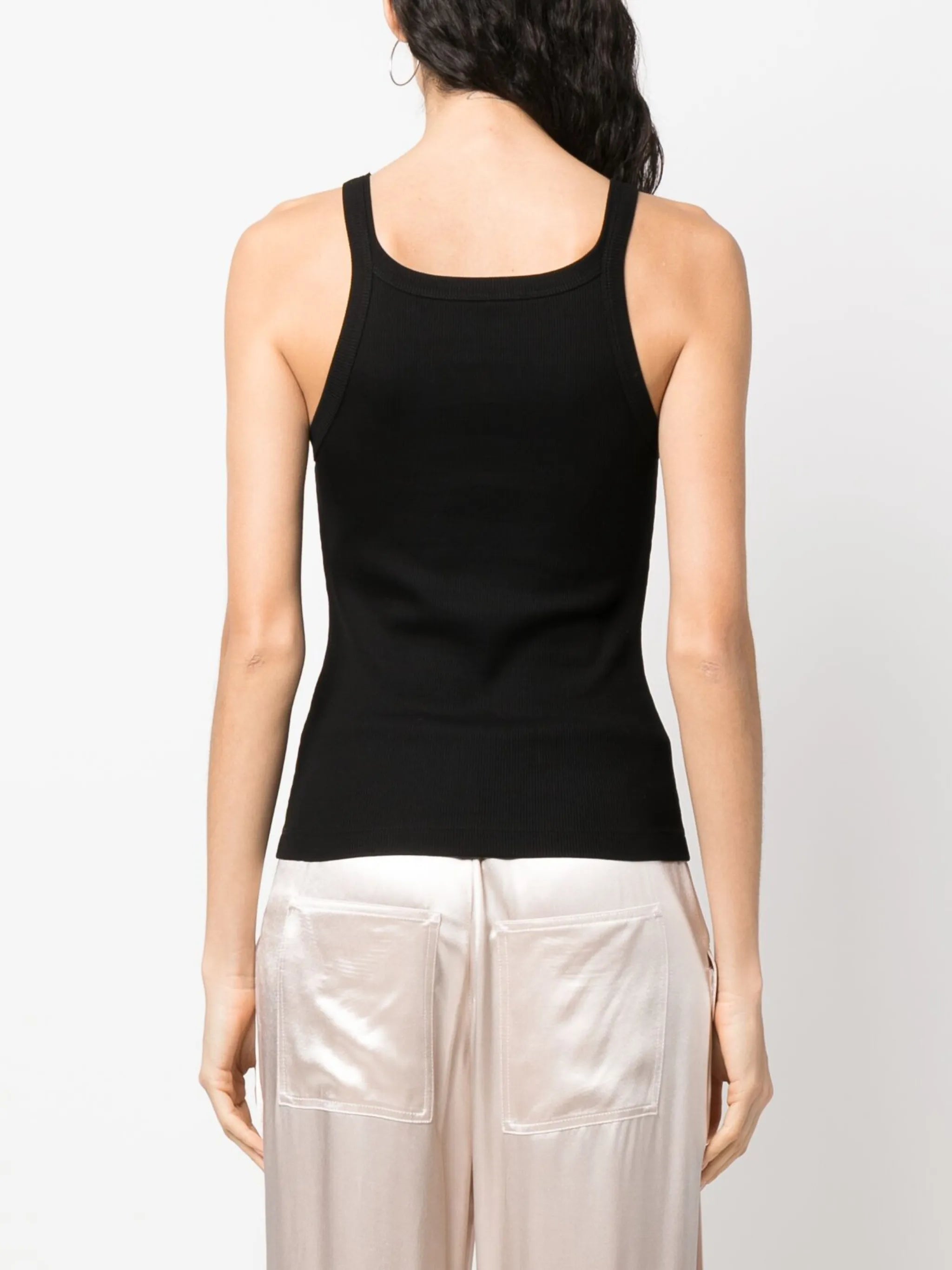 sleeveless cotton tank top