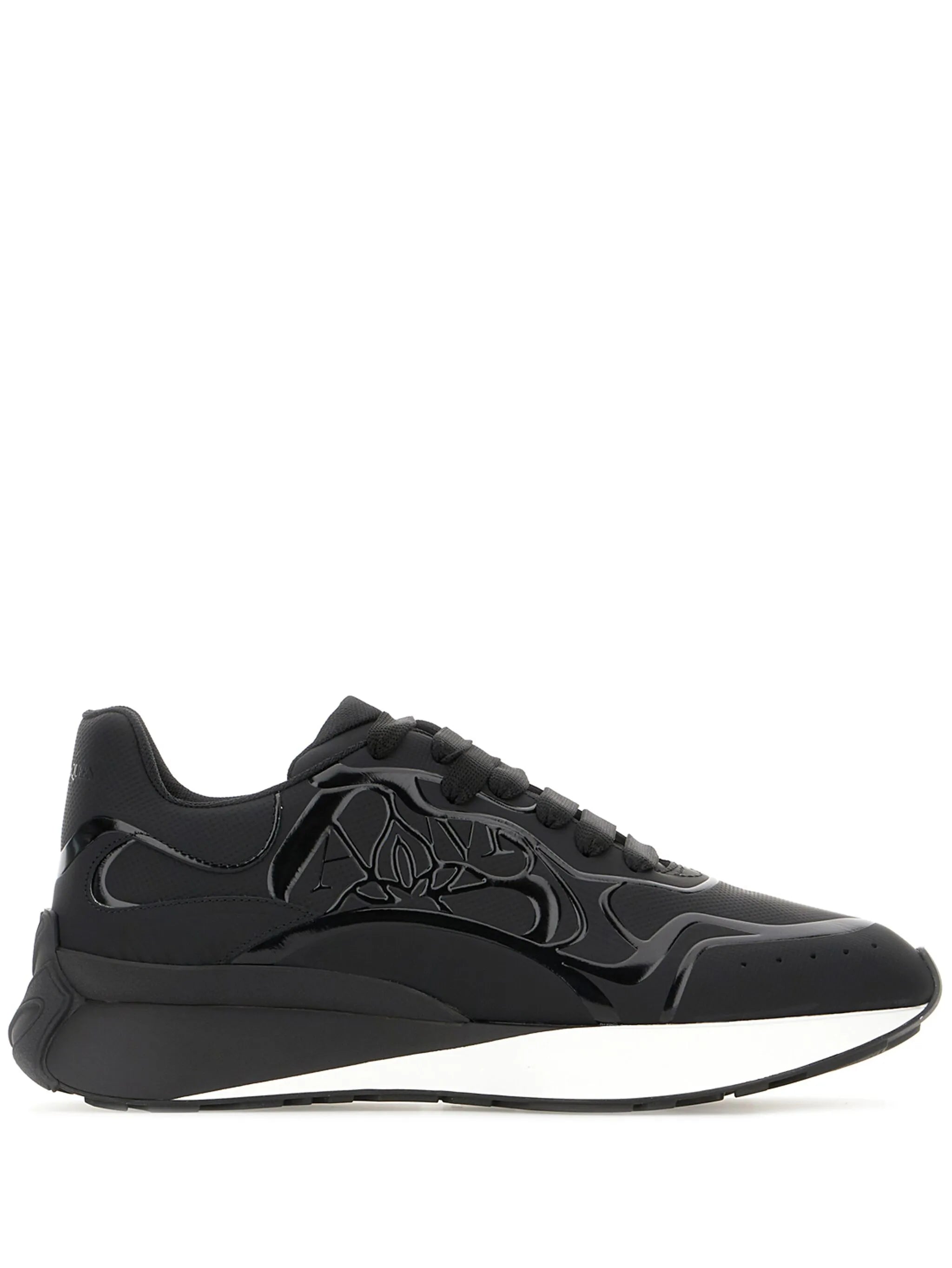 Sprint Runner leather low-top sneakers