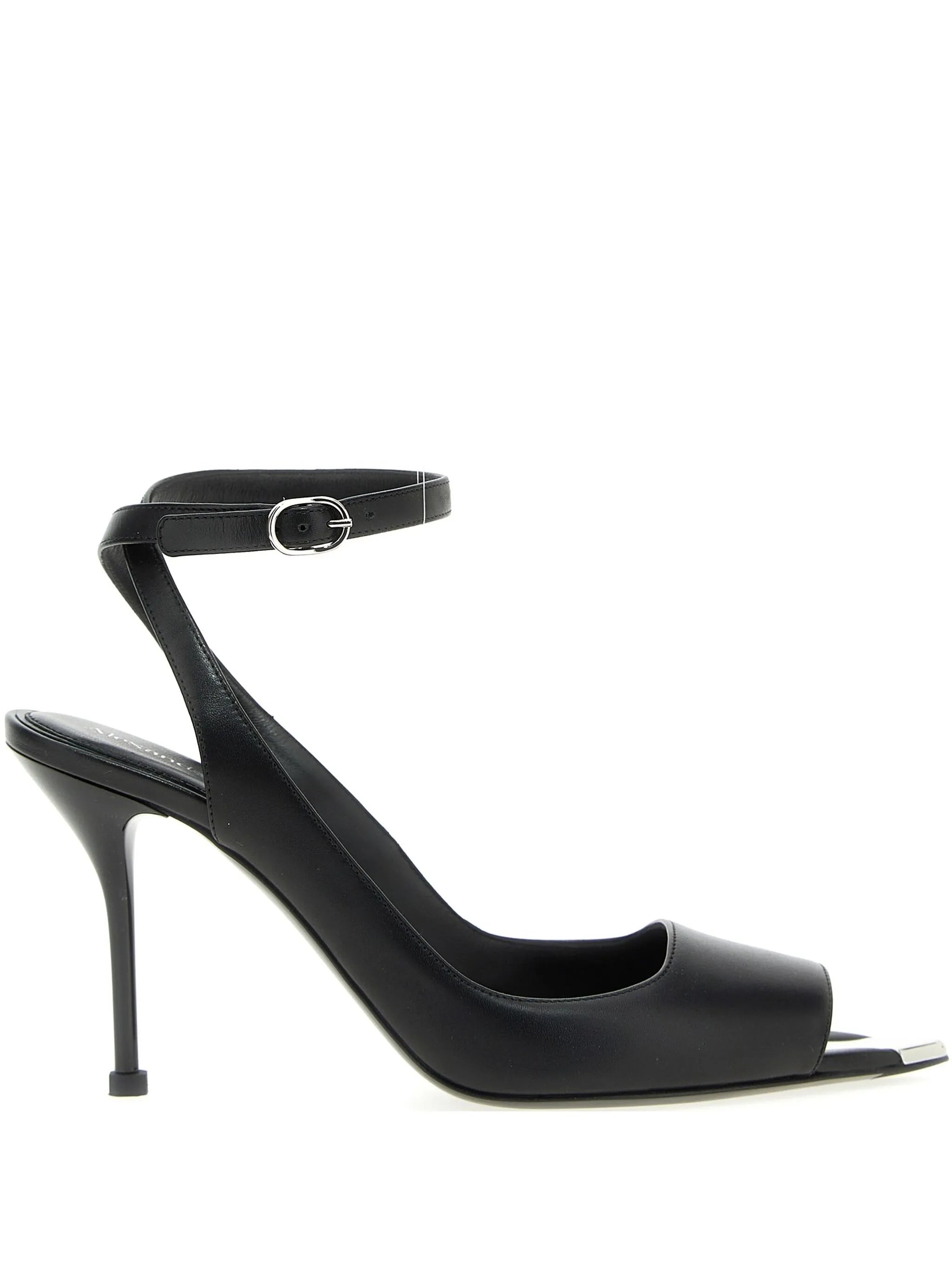 90mm Punk ankle-strap sandals