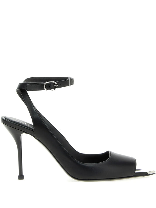 90mm Punk ankle-strap sandals