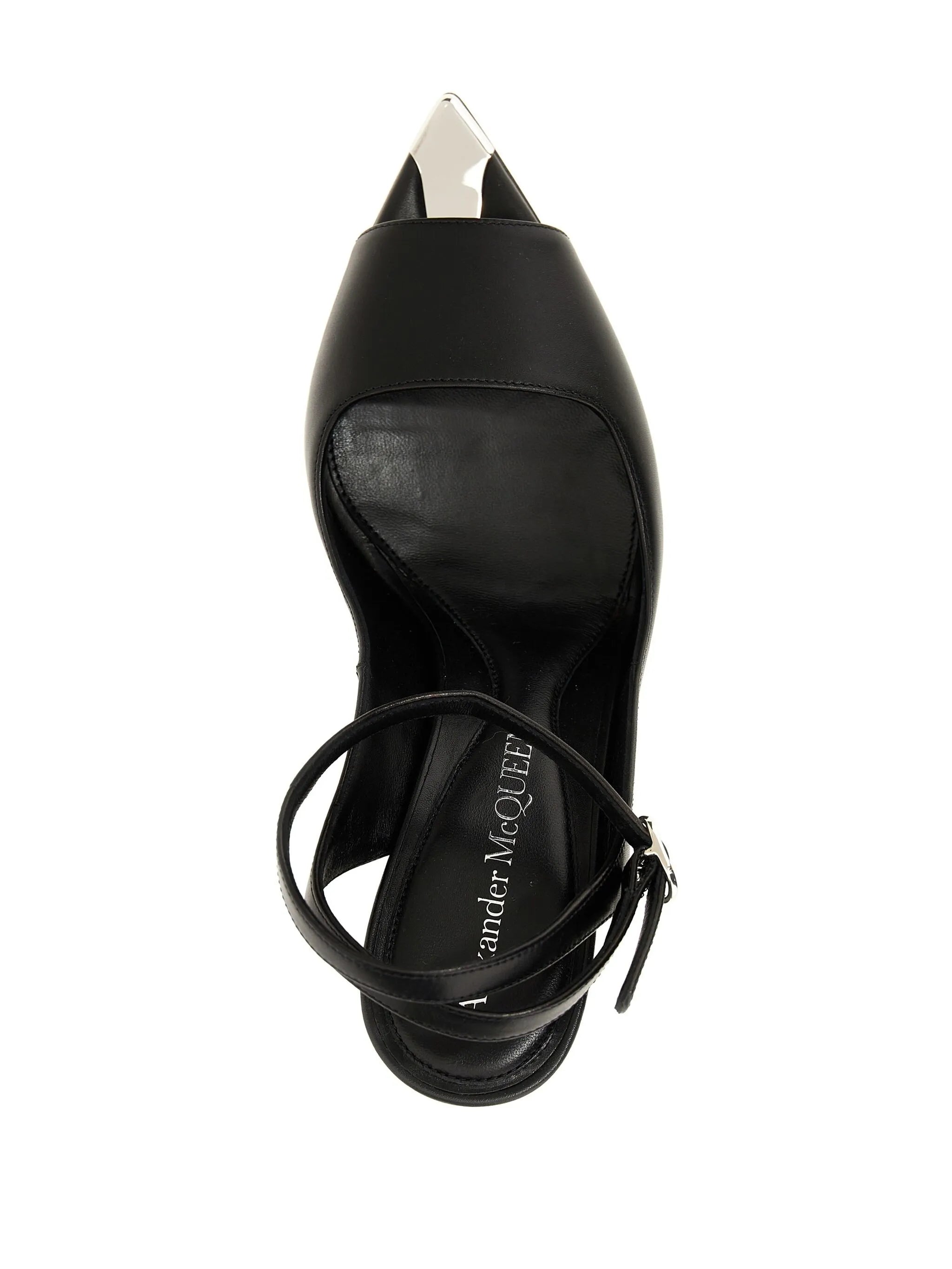 90mm Punk ankle-strap sandals