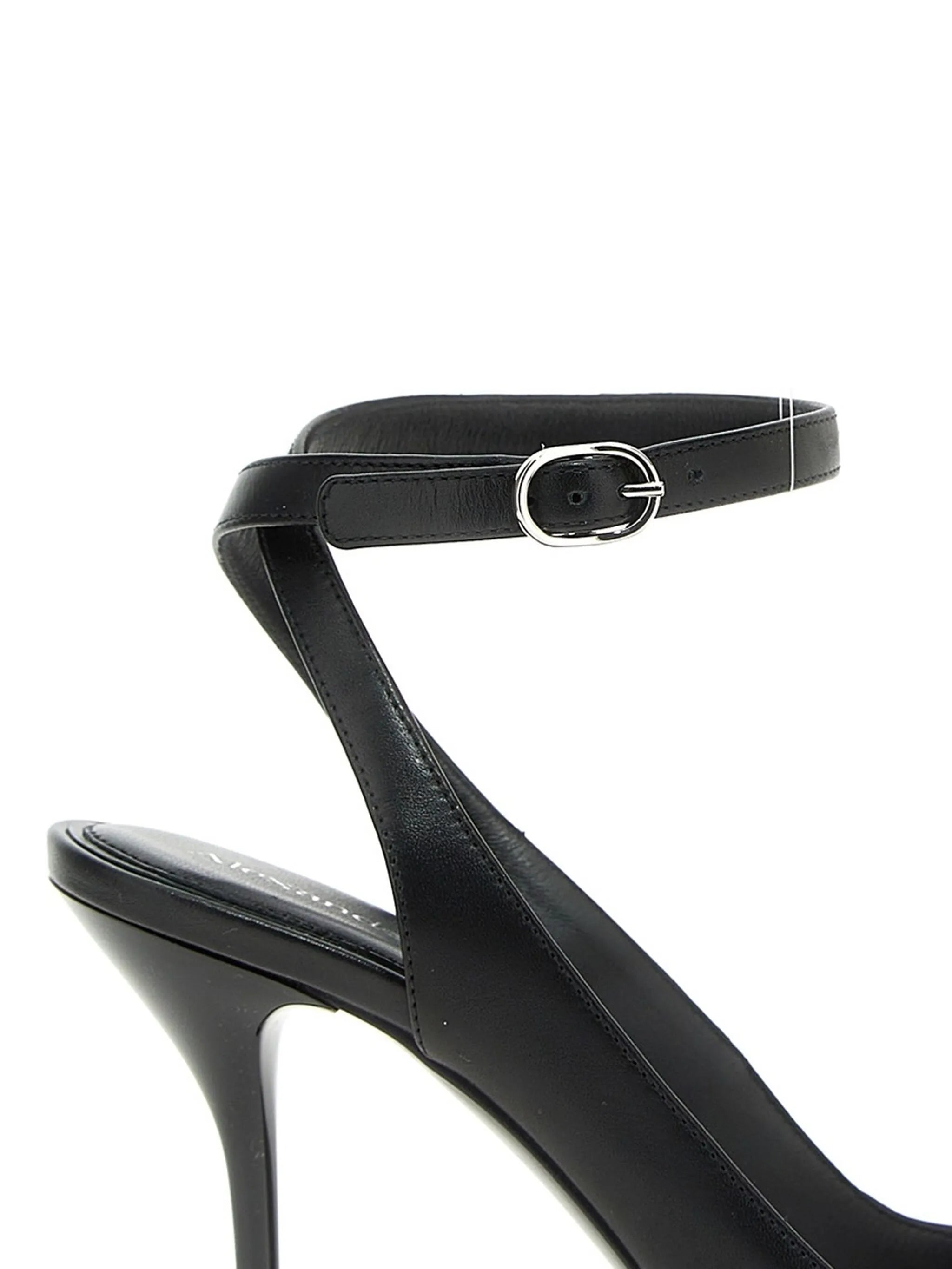 90mm Punk ankle-strap sandals