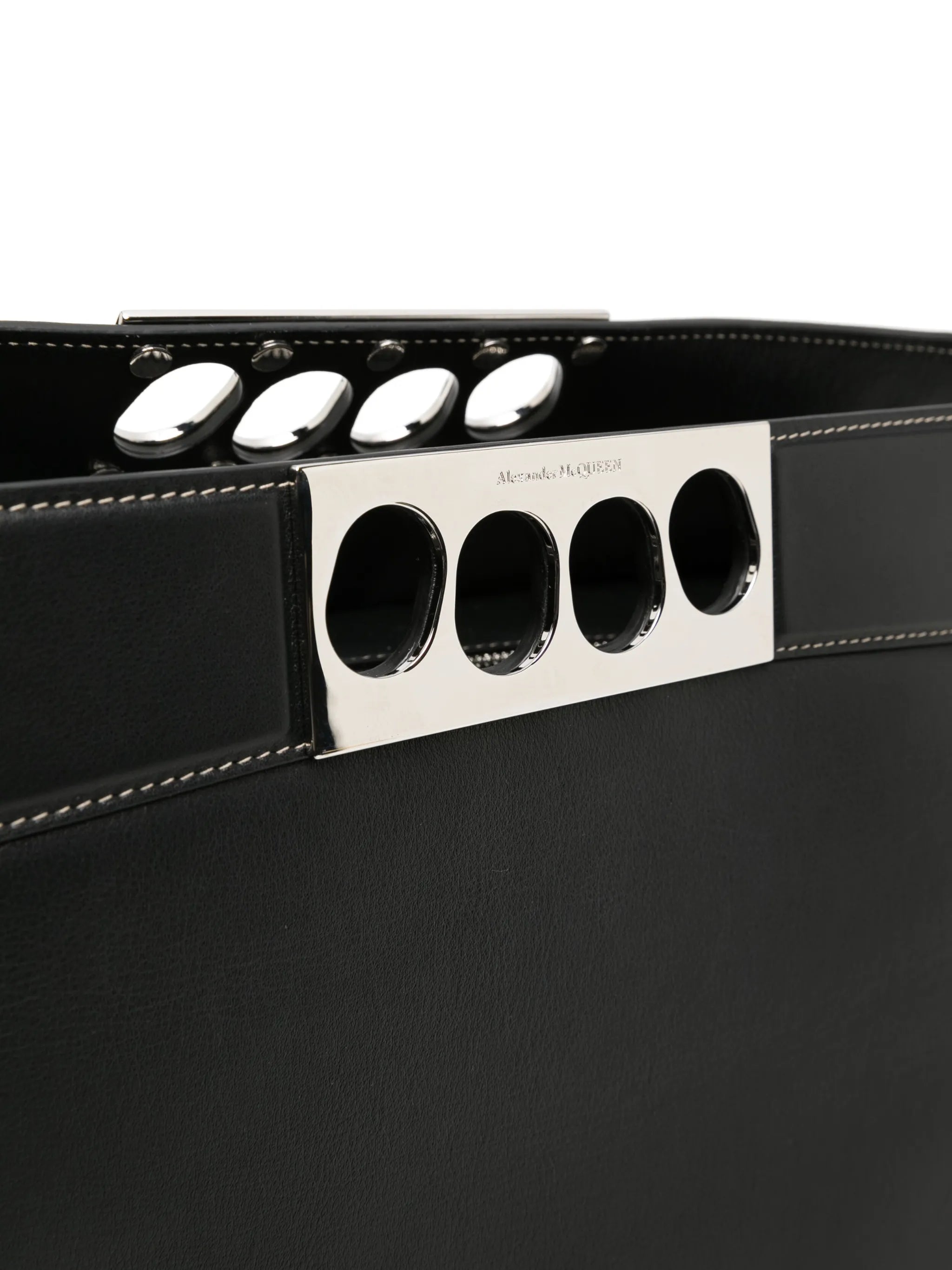 Grip 24H leather tote bag