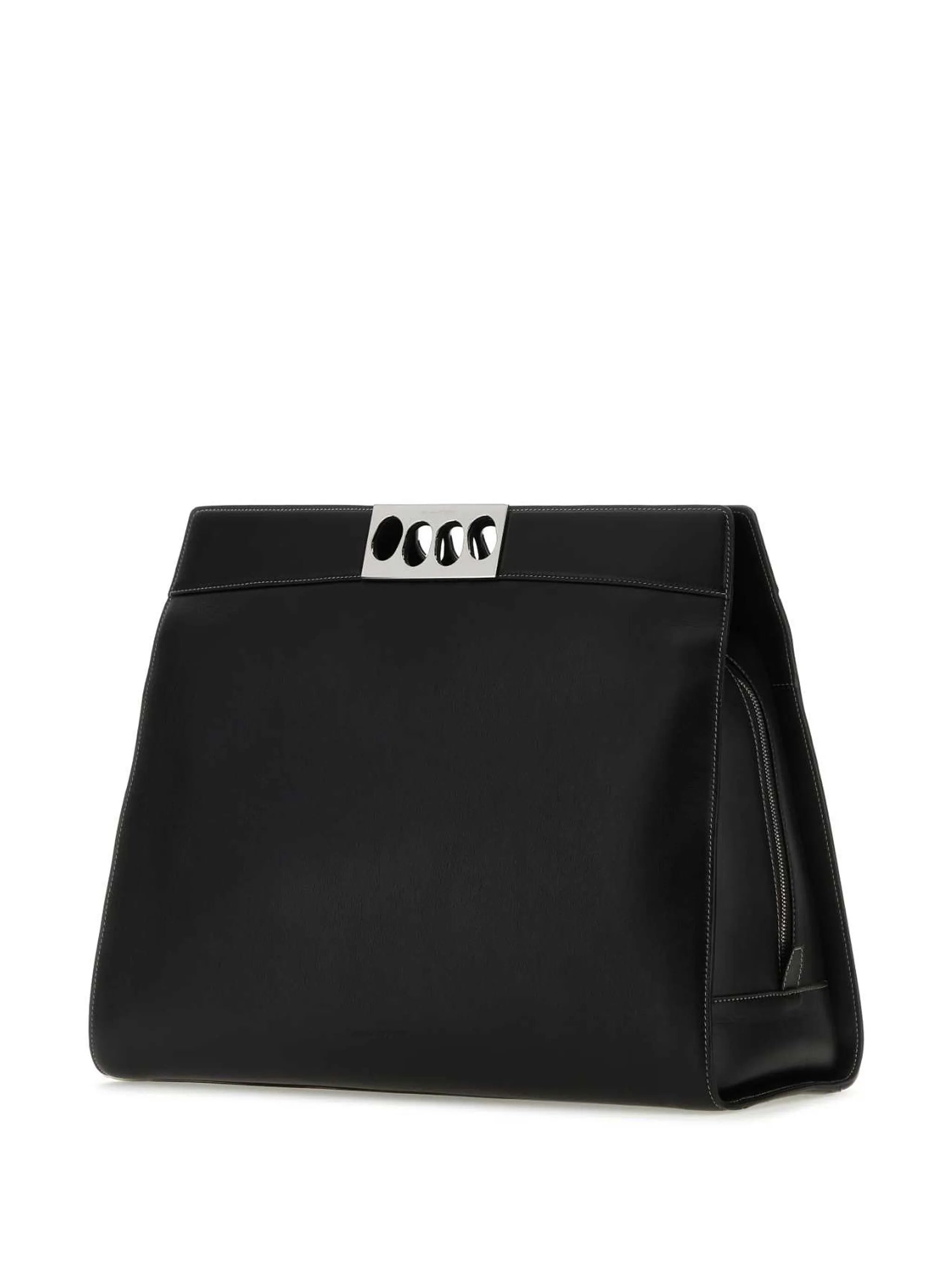 Grip 24H leather tote bag