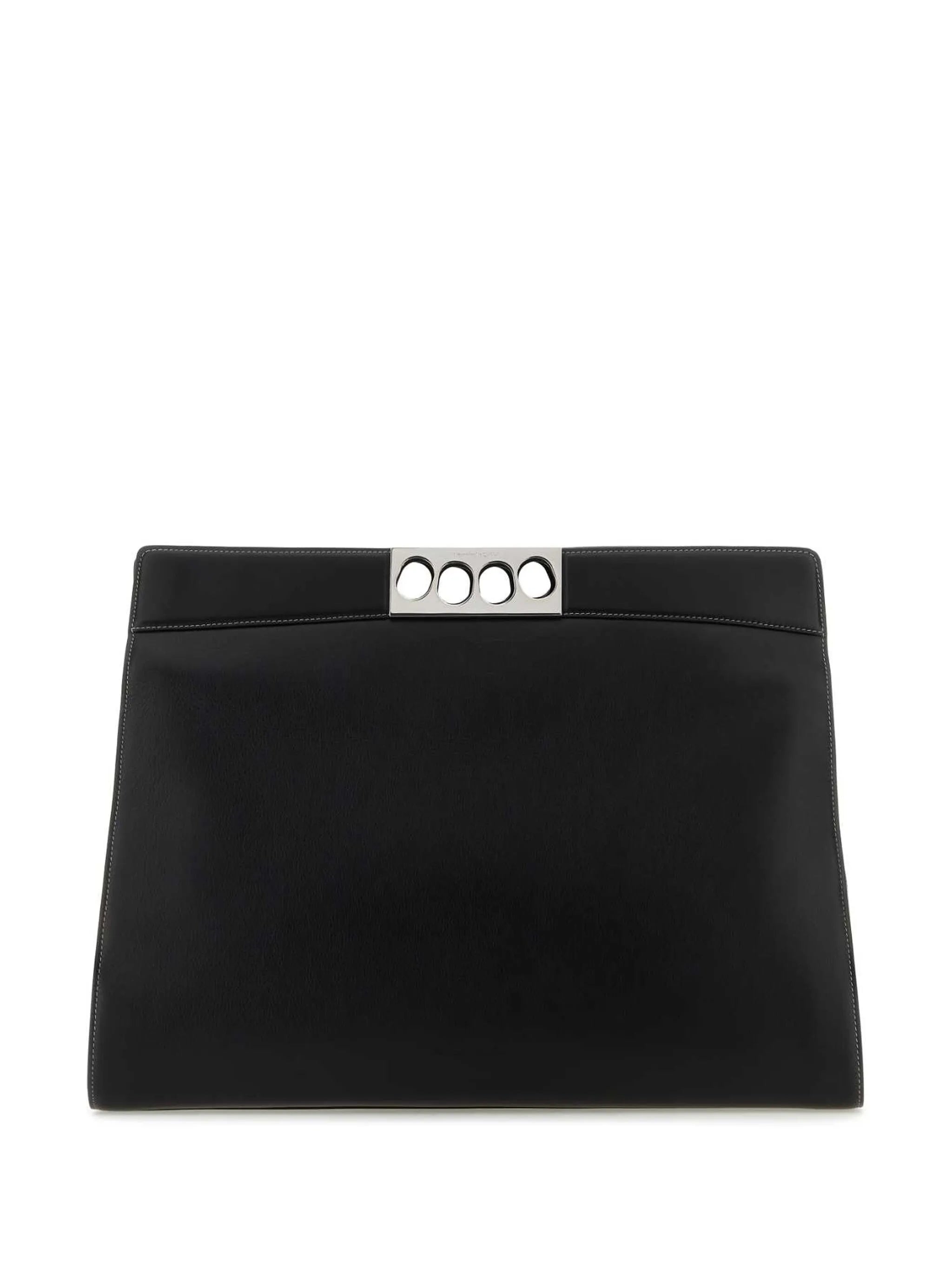 Grip 24H leather tote bag