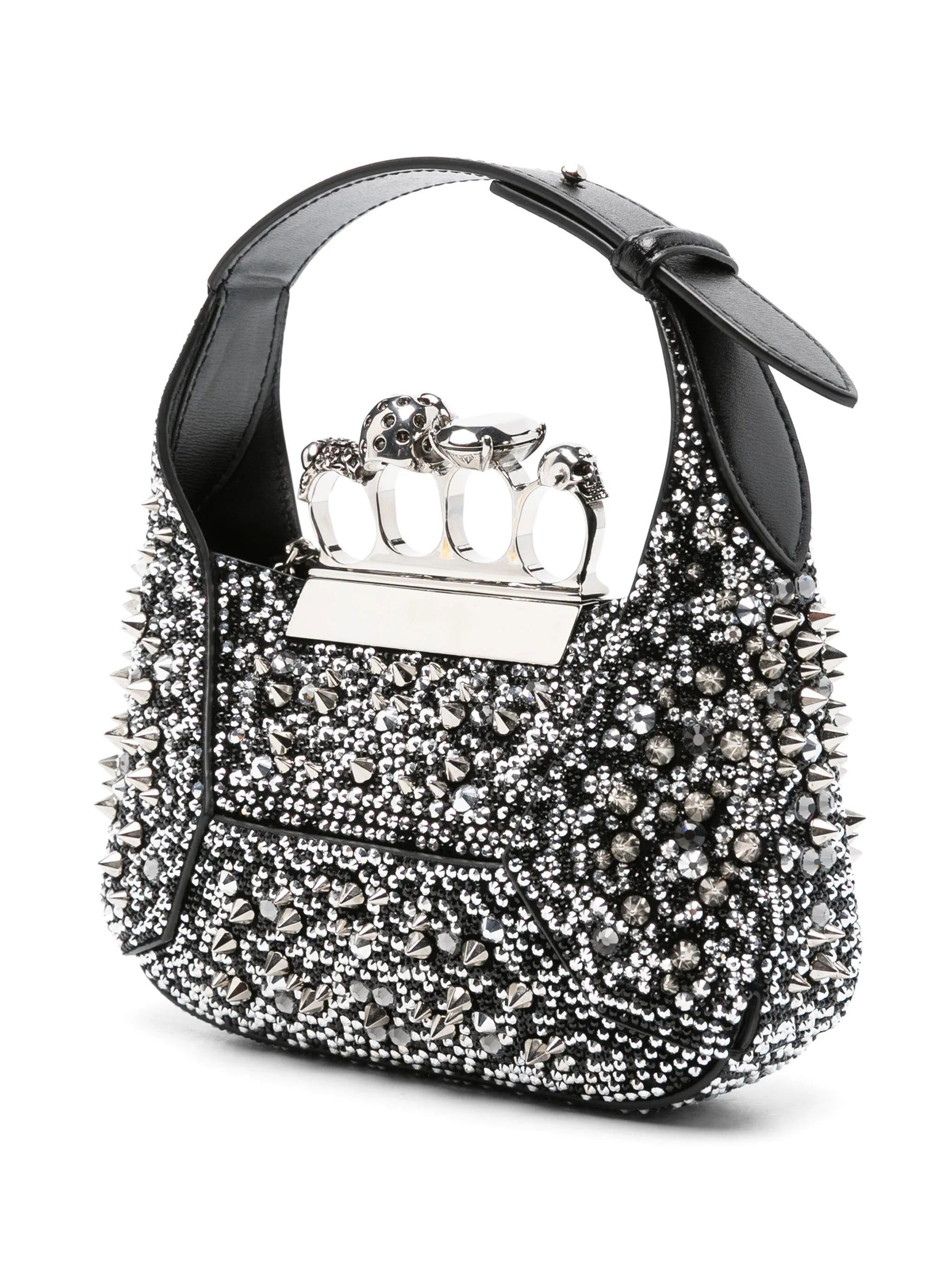 mini Jewelled Hobo bag