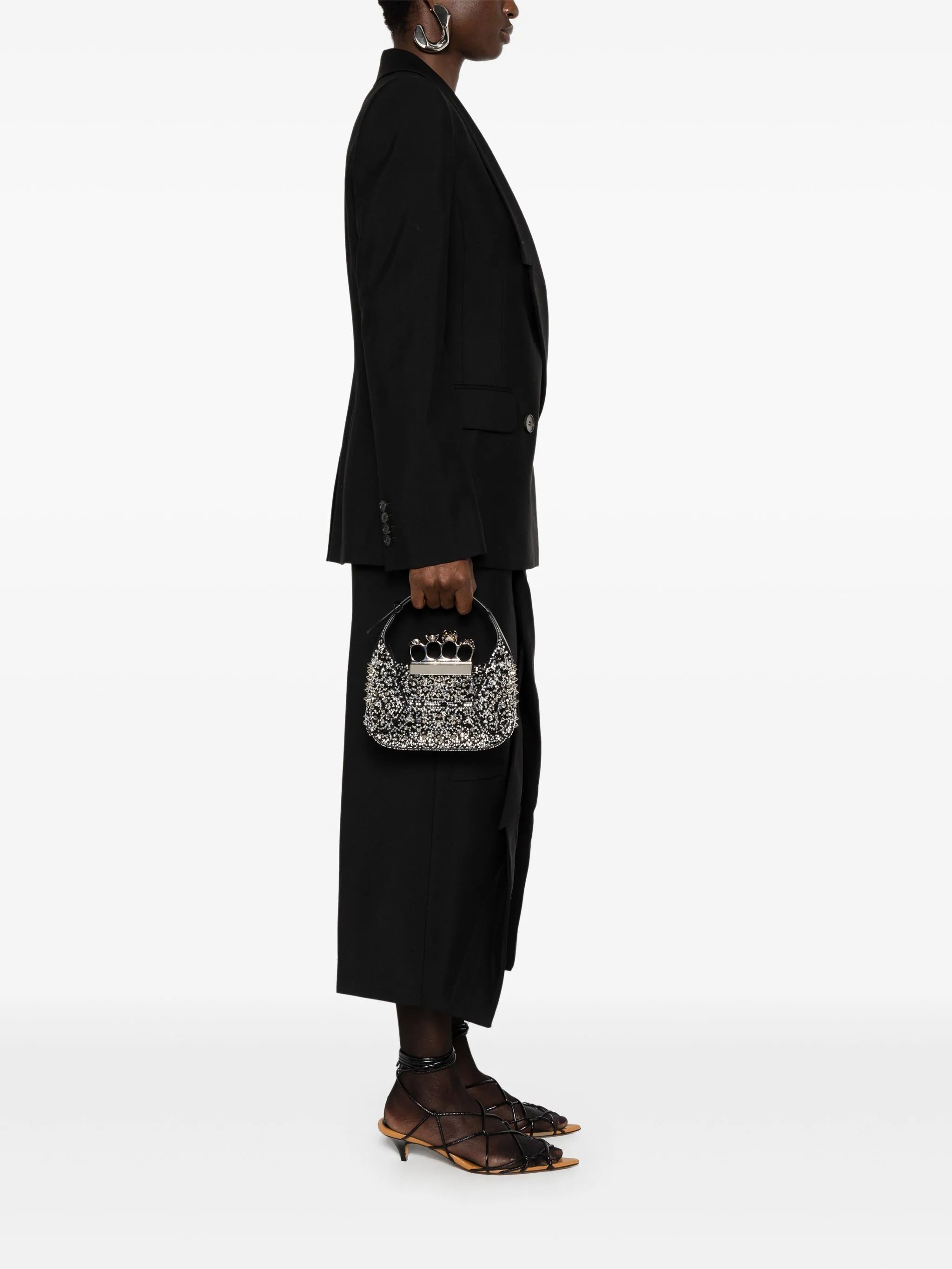 mini Jewelled Hobo bag