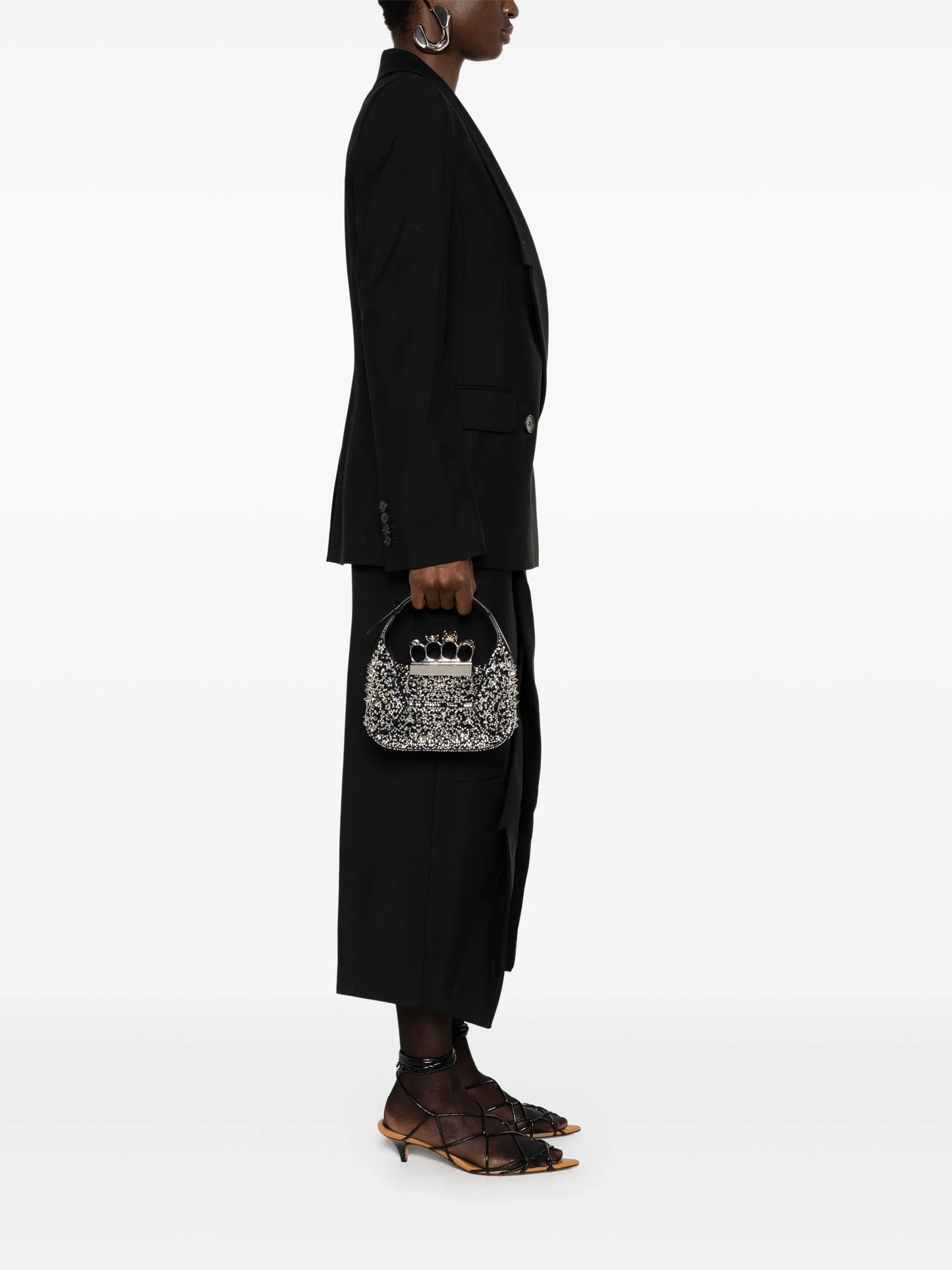 mini Jewelled Hobo bag