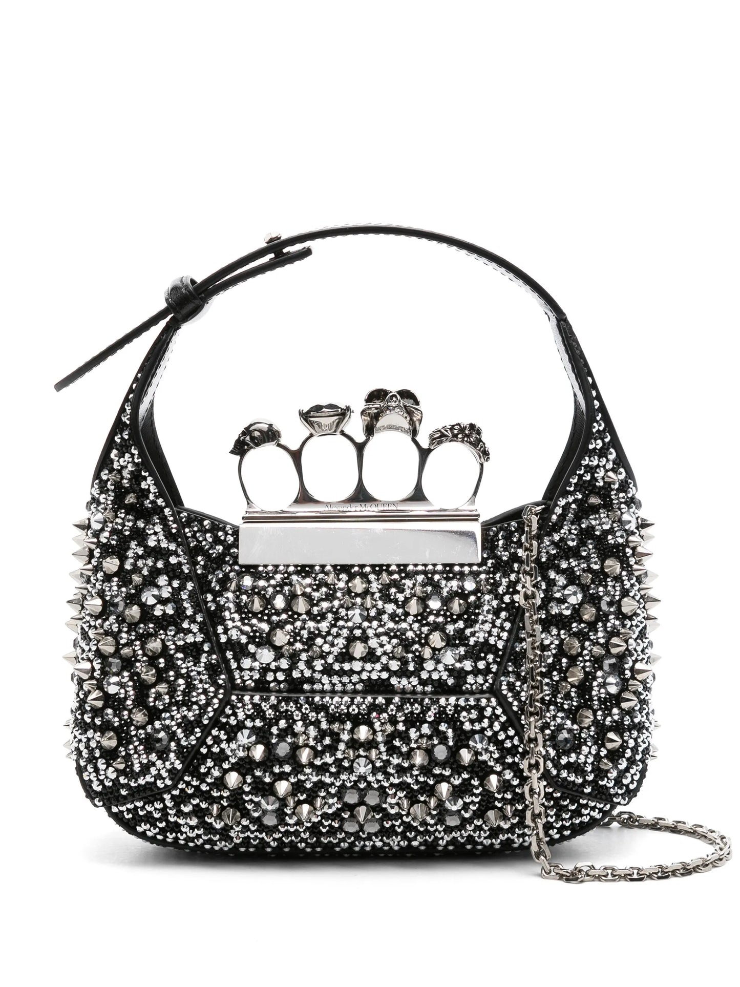 mini Jewelled Hobo bag