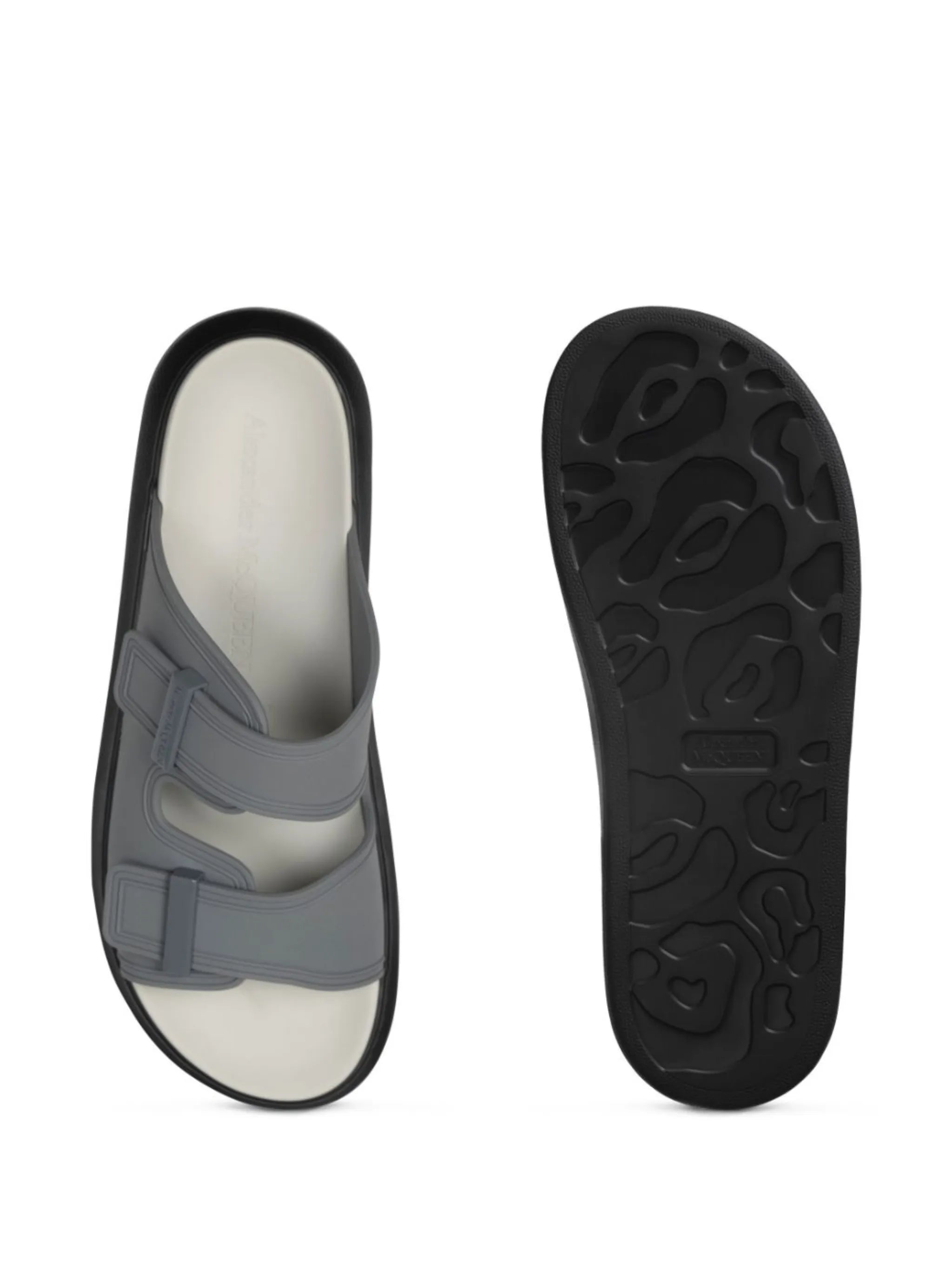 Hybrid double-buckle slide