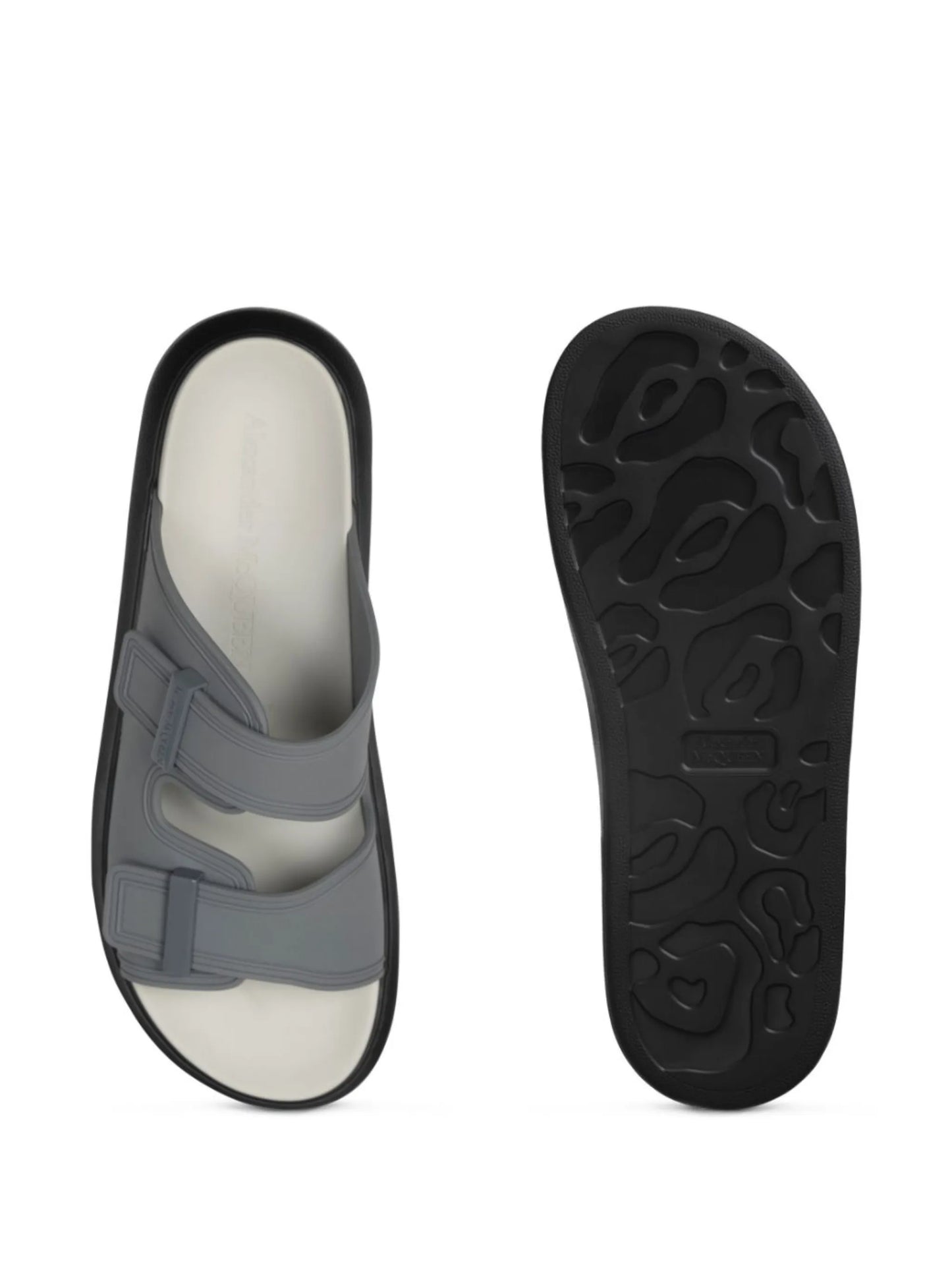 Hybrid double-buckle slide