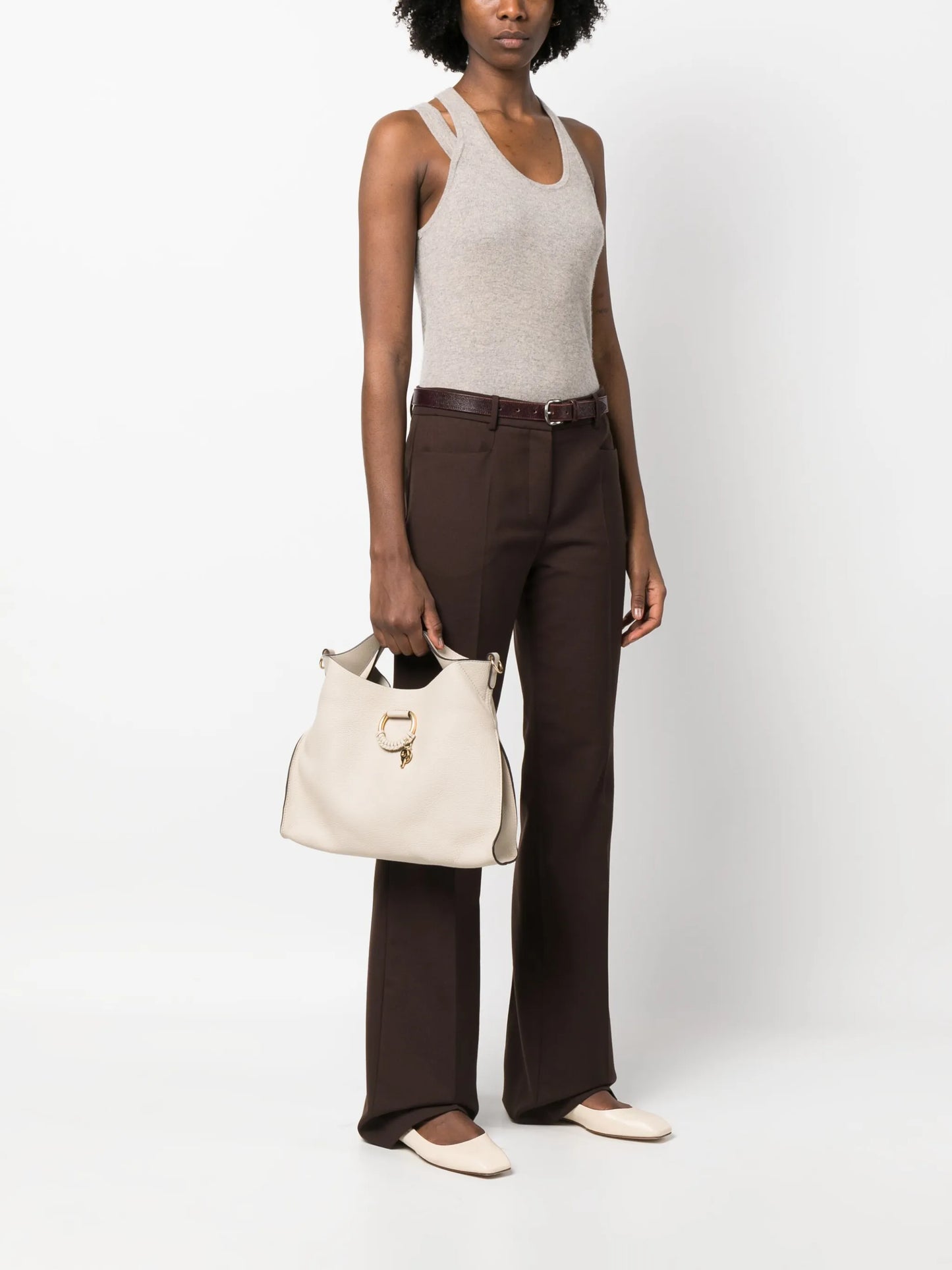 Joan leather shoulder bag